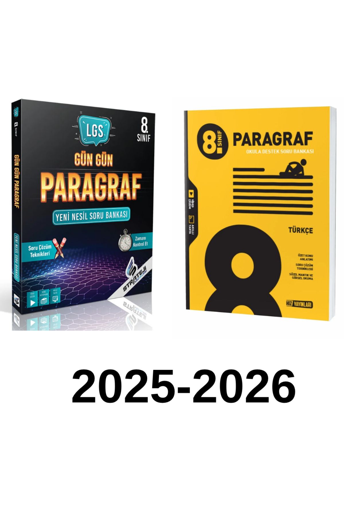 Limit Yayınları STRATEJİ 8.SINIF GÜN GÜN PARAGRAF + HIZ 8.SINIF PARAGRAF SET