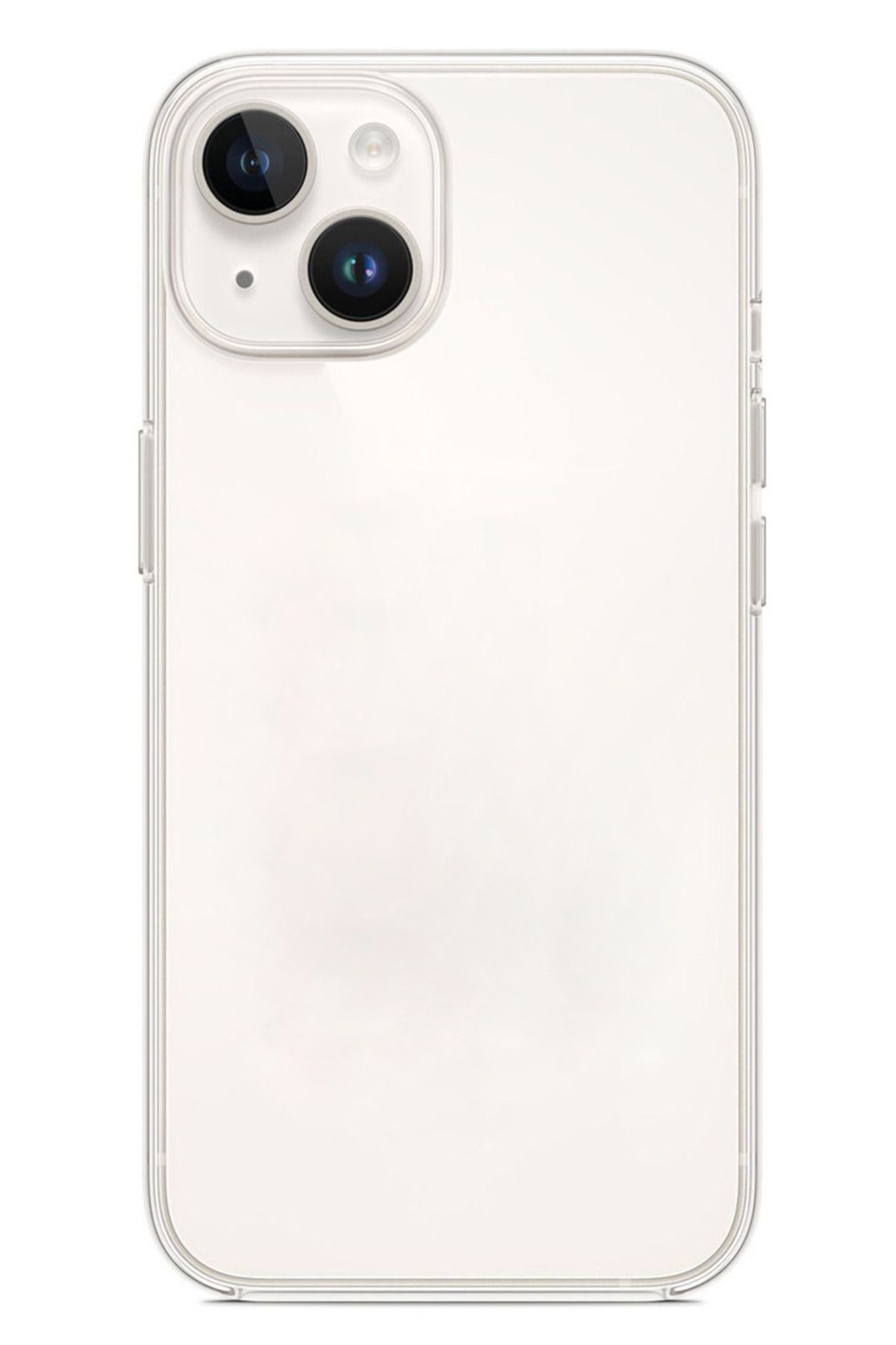 TechTree iPhone 14 PLUS Şeffaf Silikon Kılıf