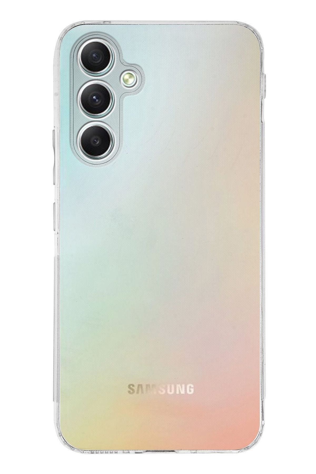 TechTree Samsung Galaxy A34 Şeffaf Silikon Kılıf