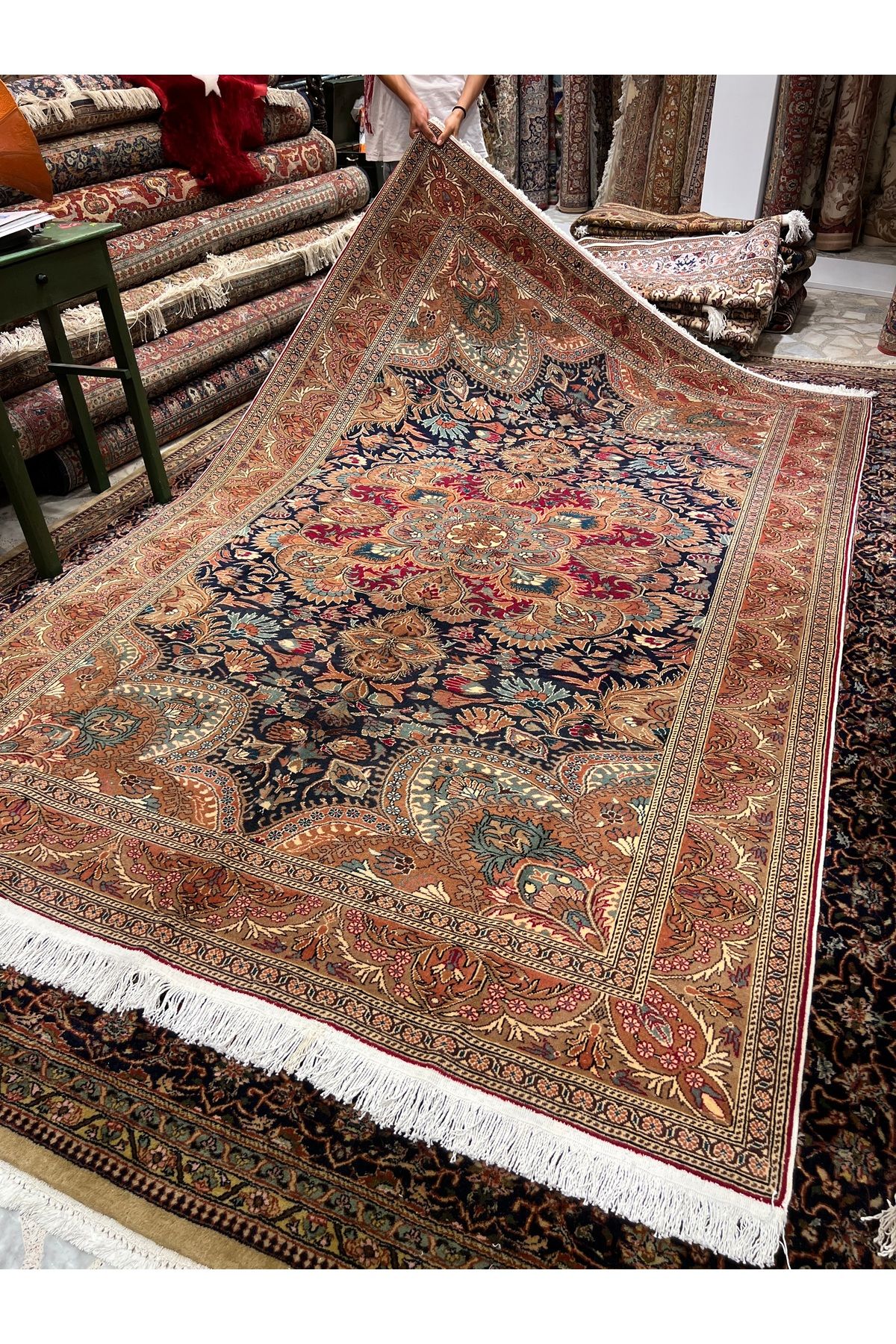 RD RAMAZAN DAĞ EL HALI SANATI El Dokuma Kayseri Hacılar Dokuması Birinci Sınıf Kalite Ebat 300x200
