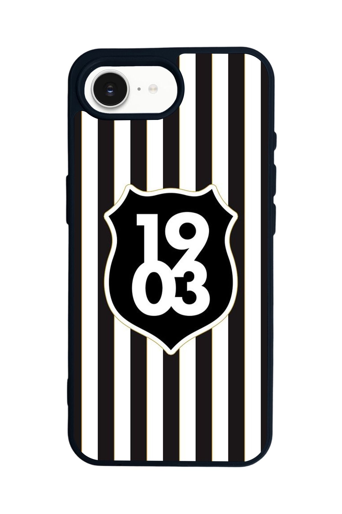 Aksel Kılıf Apple iPhone 16e Uyumlu Baskılı,Mat Siyah,Yumuşak Silikon,Koruyucu,Şok Emici Kapak,Kılıf