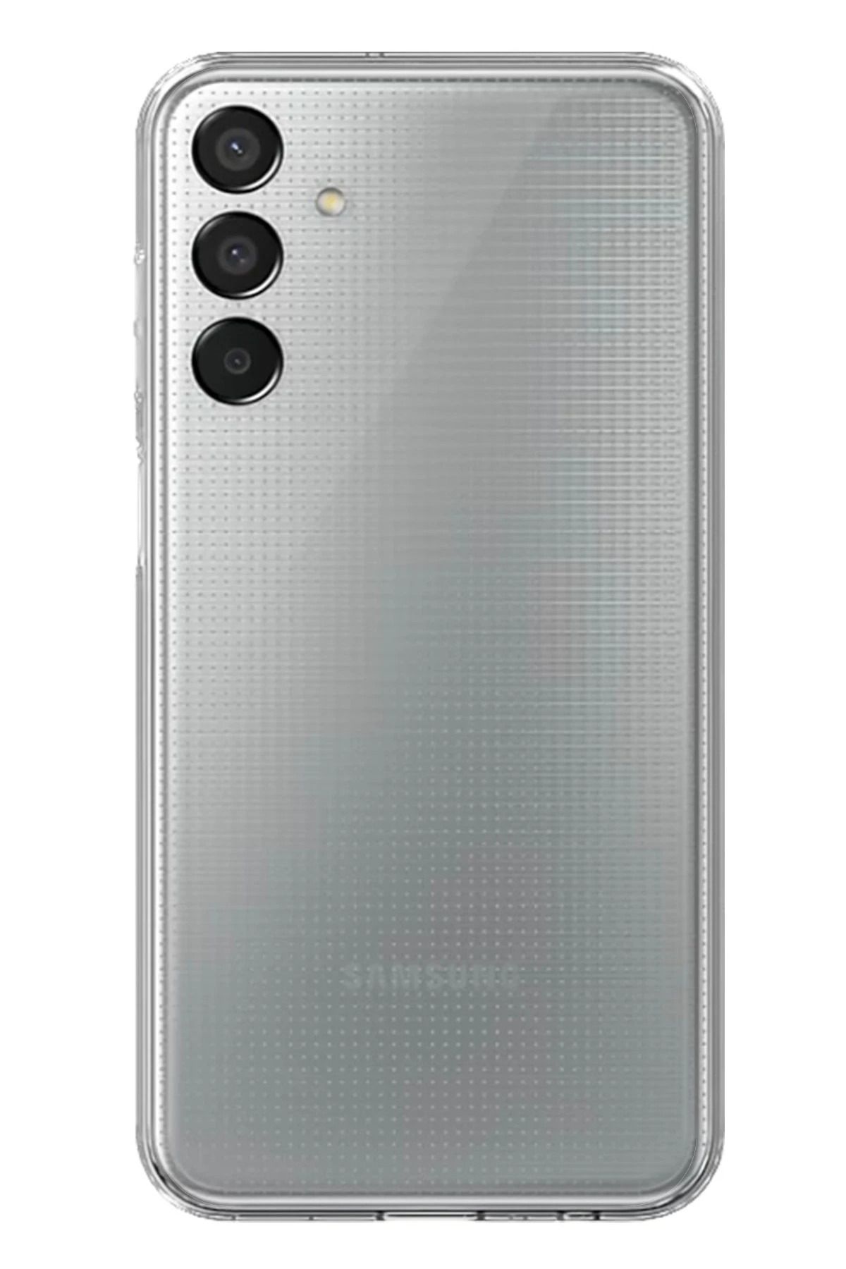 TechTree Samsung Galaxy M15 Şeffaf Silikon Kılıf