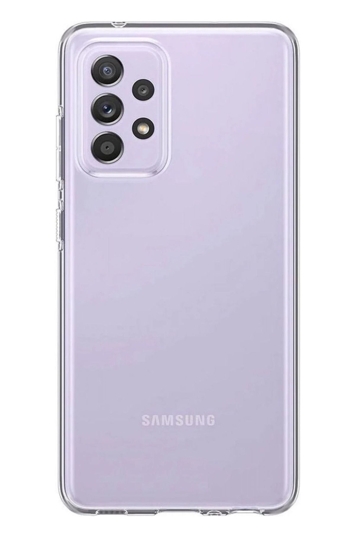TechTree Samsung Galaxy A72 Şeffaf Silikon Kılıf