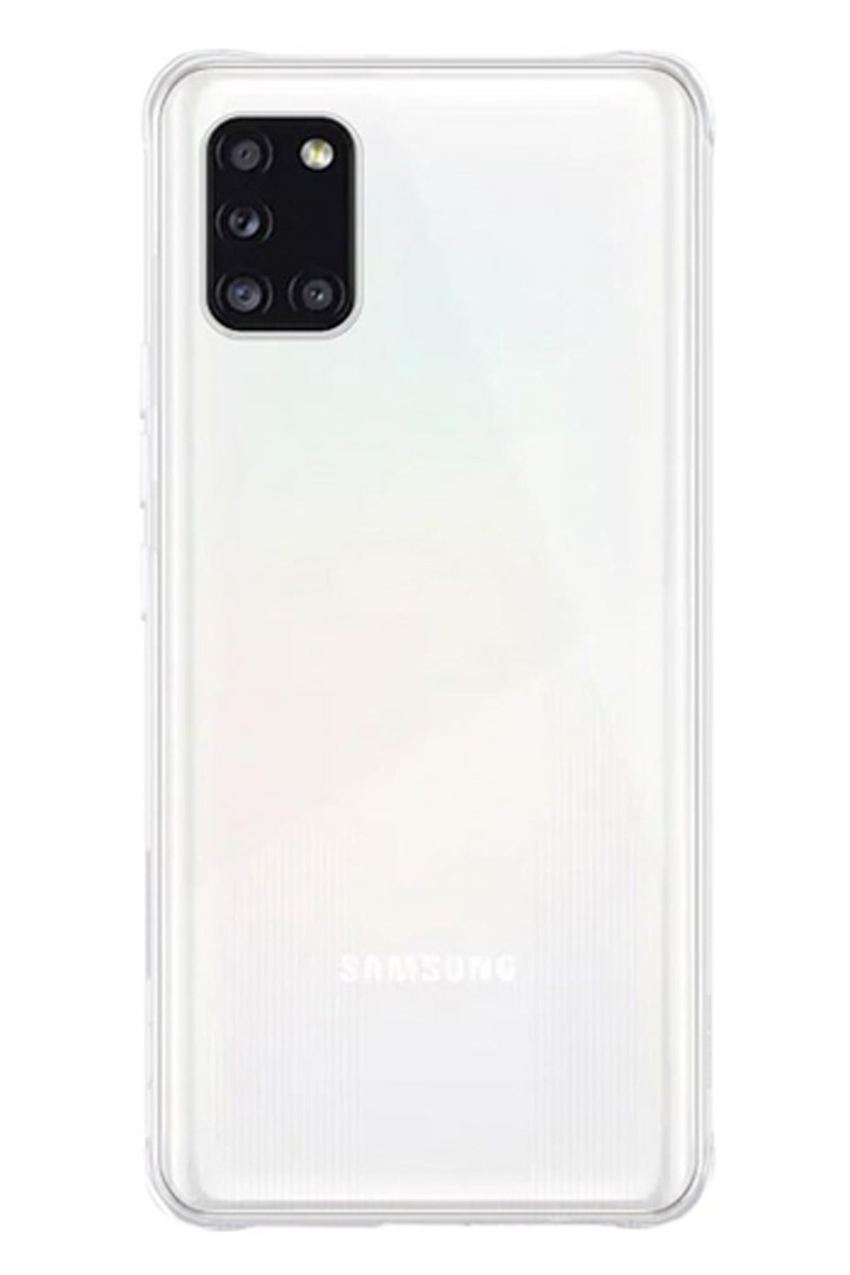 TechTree Samsung Galaxy A31 Şeffaf Silikon Kılıf