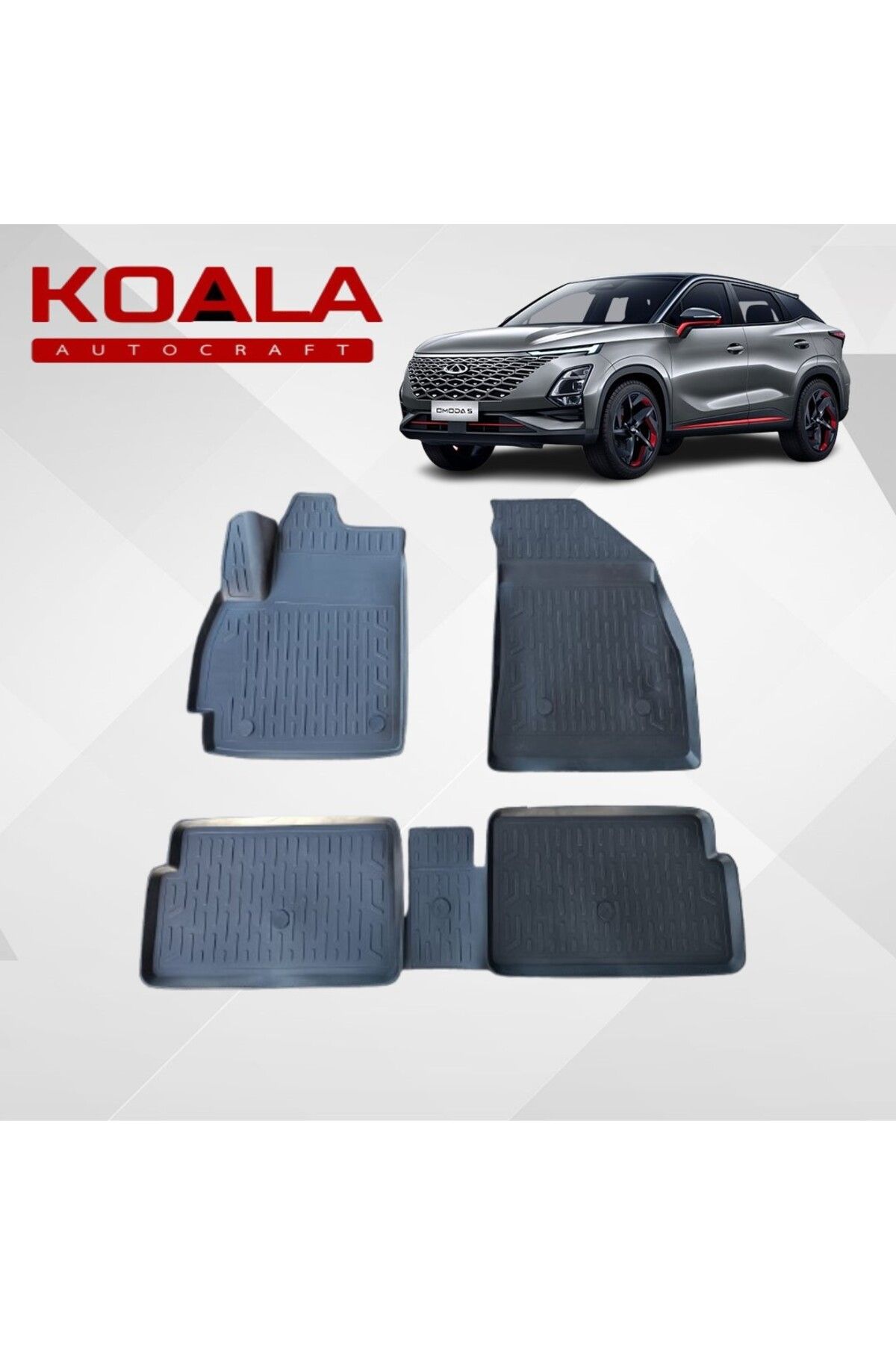 KoalaOtoTekstil Chery Omoda 5 Pro (2022+) Ile Uyumlu - Araca Özel Paspas