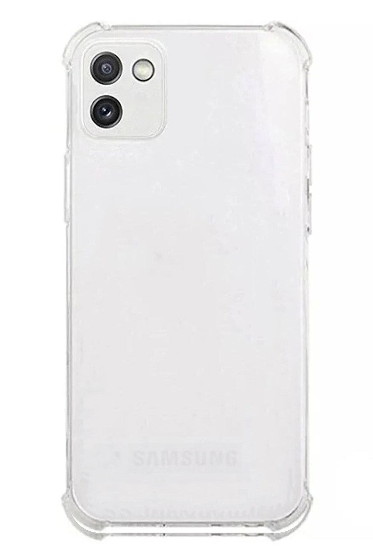 TechTree Samsung Galaxy A03 Şeffaf Silikon Kılıf