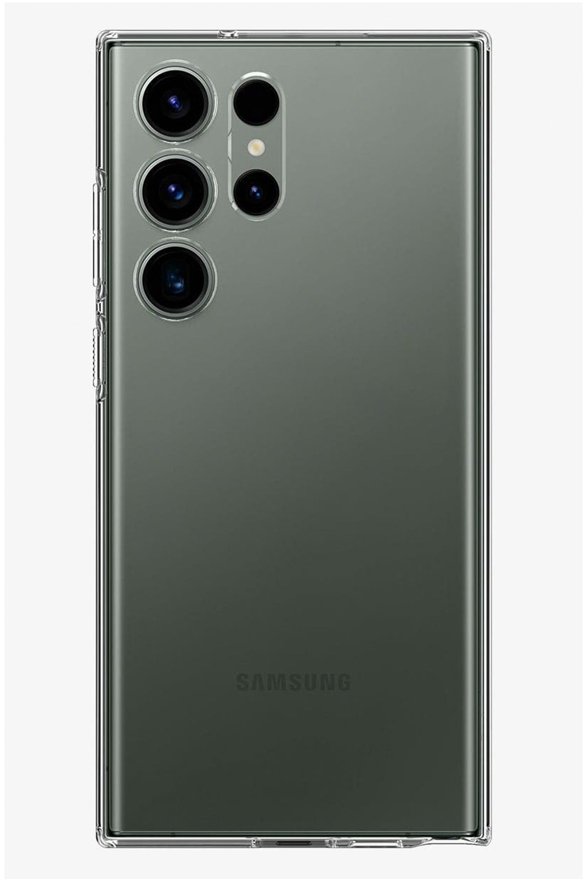 TechTree Samsung Galaxy S24 Ultra Şeffaf Silikon Kılıf