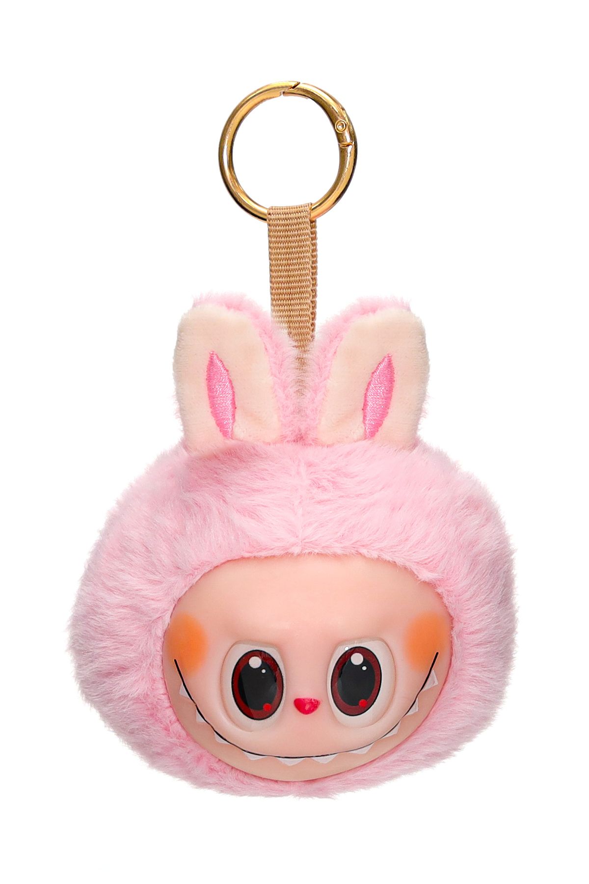 Pop Mart Labubu Charm, Sevimli Canavar, Pelüş oyuncak - 6 Renk seçeneği ile Yumuşacık ve Sevimli