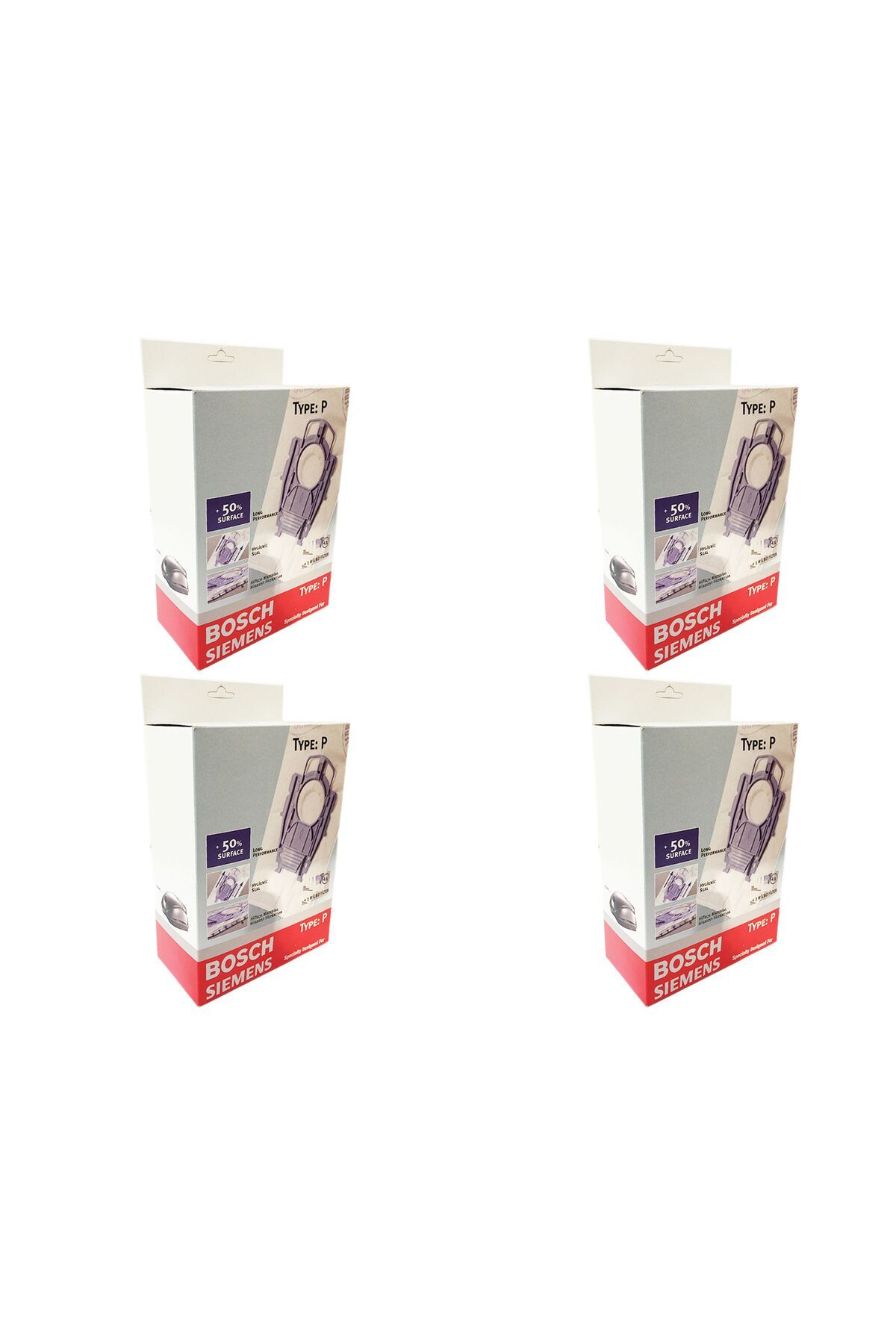 Bosch BSG82480/08 Elektrikli Süpürge Toz Torbası 4 KUTU