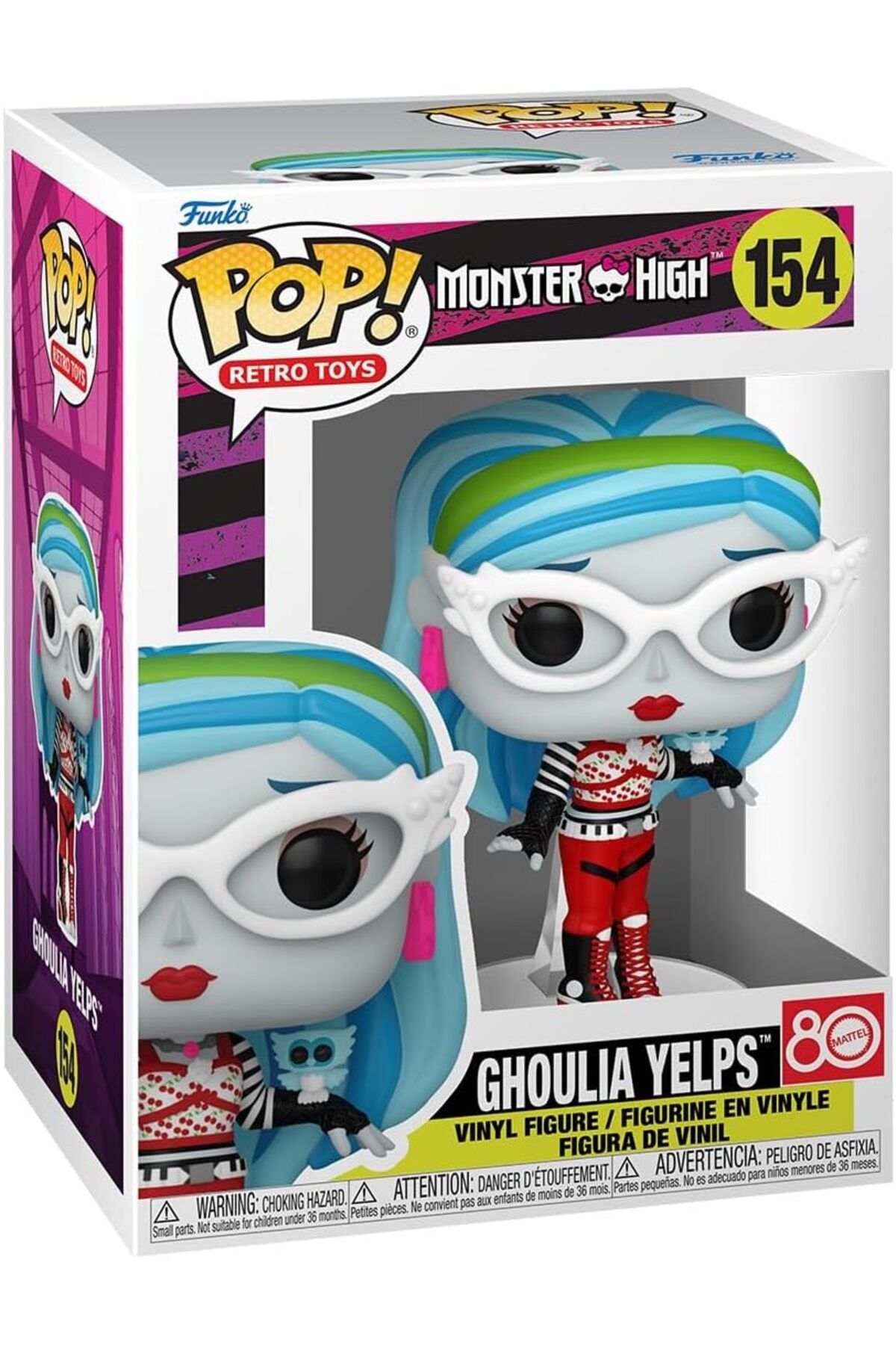 Funko Pop! Monster High, Ghoulia Yelps, Koleksiyonluk Vinil Figür, 9,5 cm Oyuncak