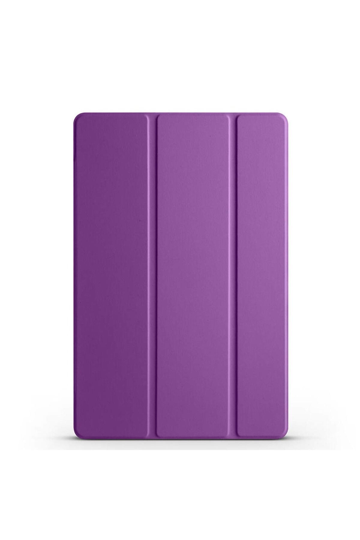 Megafox Teknoloji Samsung Galaxy Tab A9 Plus Uyumlu Tablet Kılıfı Smart Cover Standlı Akıllı Kılıf