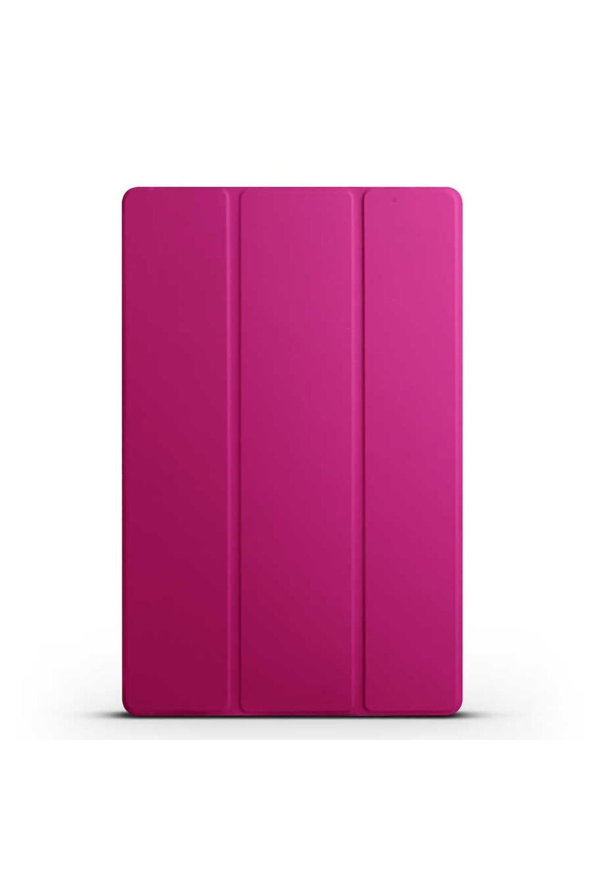 Megafox Teknoloji Samsung Galaxy Tab S9 Plus Uyumlu Tablet Kılıfı Smart Cover Standlı Akıllı Kılıf