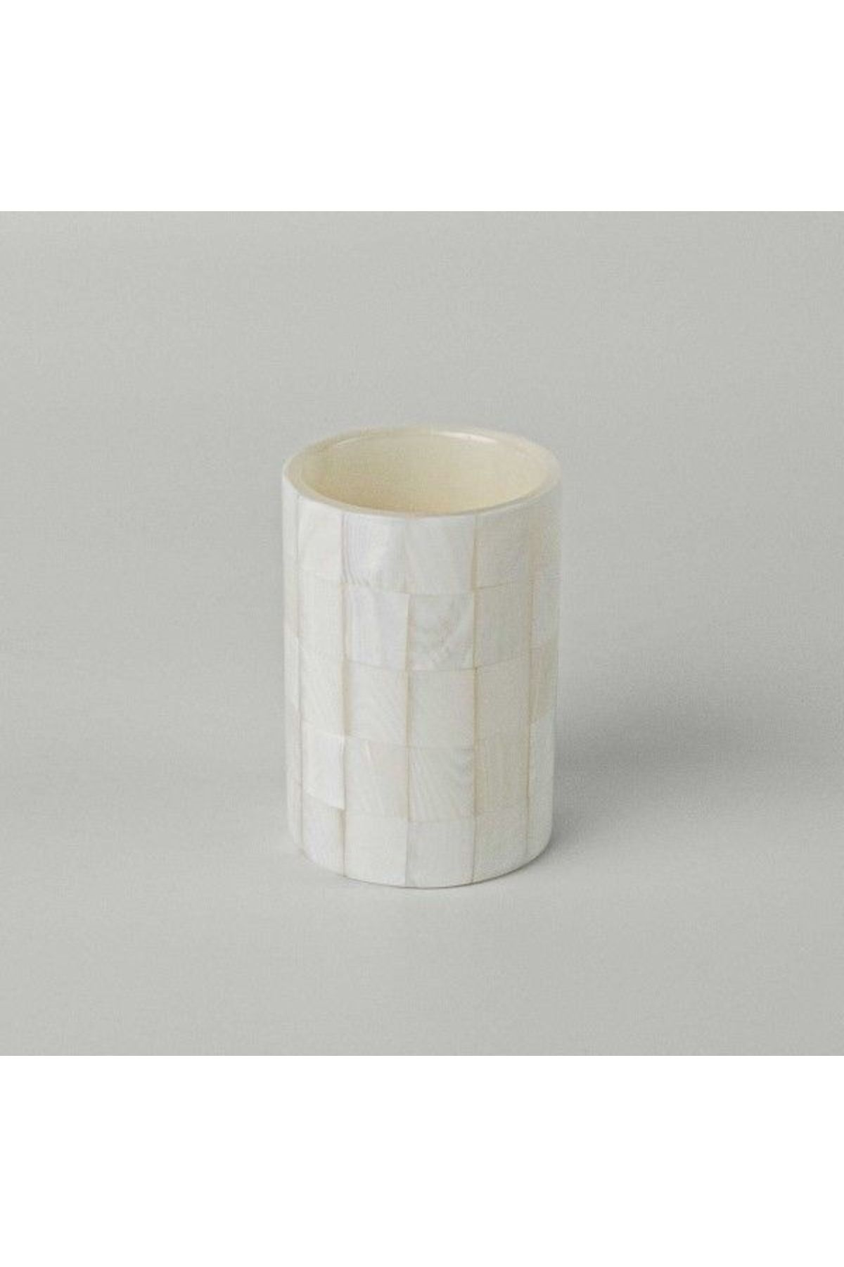 Linens Glow 7x7x9,6 cm Diş Fırçalık