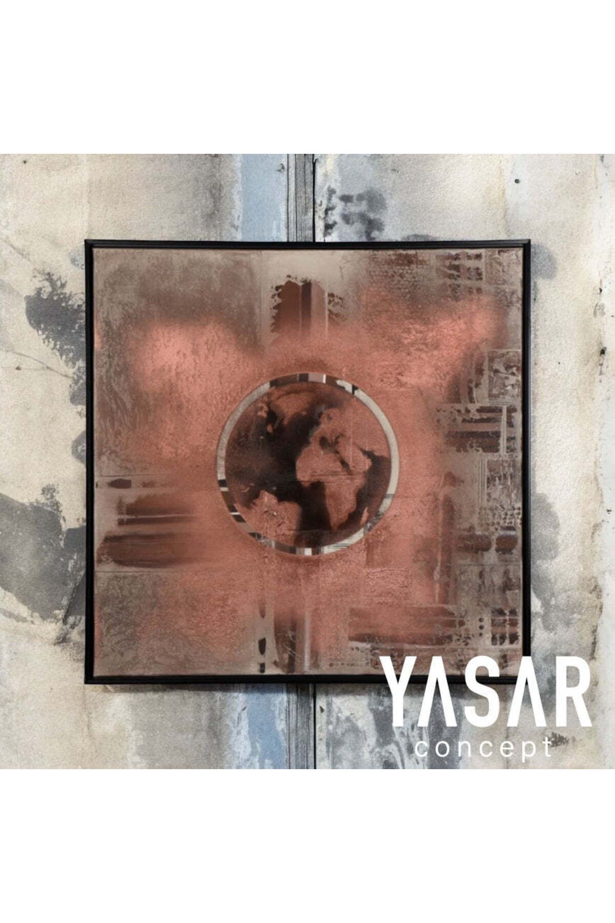 YSR CONCEPT Terra in Copper El Yapımı Tablo
