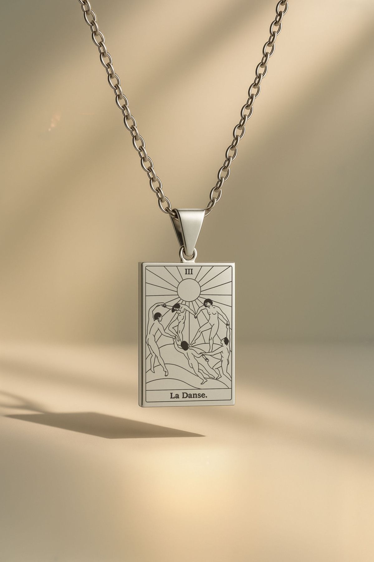 ArtinArt La Danse (Dans) - Henri Matisse Tarot Kart | 316L Çelik Kolye