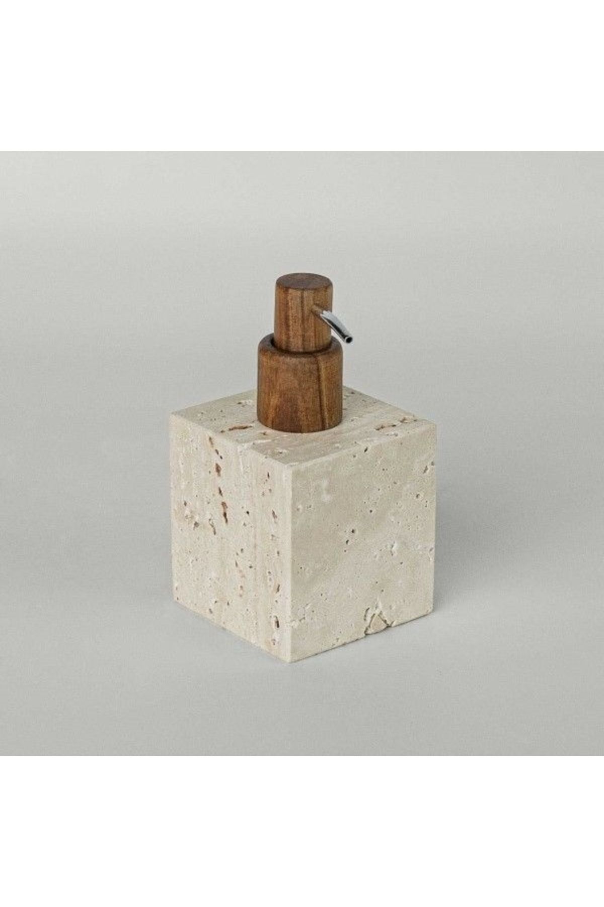 Linens Marble 8,3x8,3x15,2 cm Sıvı Sabunluk