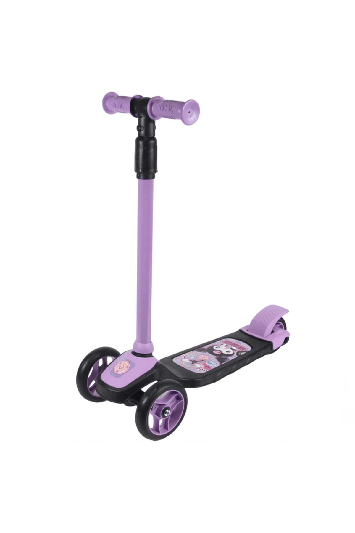 NW NessiWorld Nessiworld Kuromi 3 Tekerlekli Twist Scooter