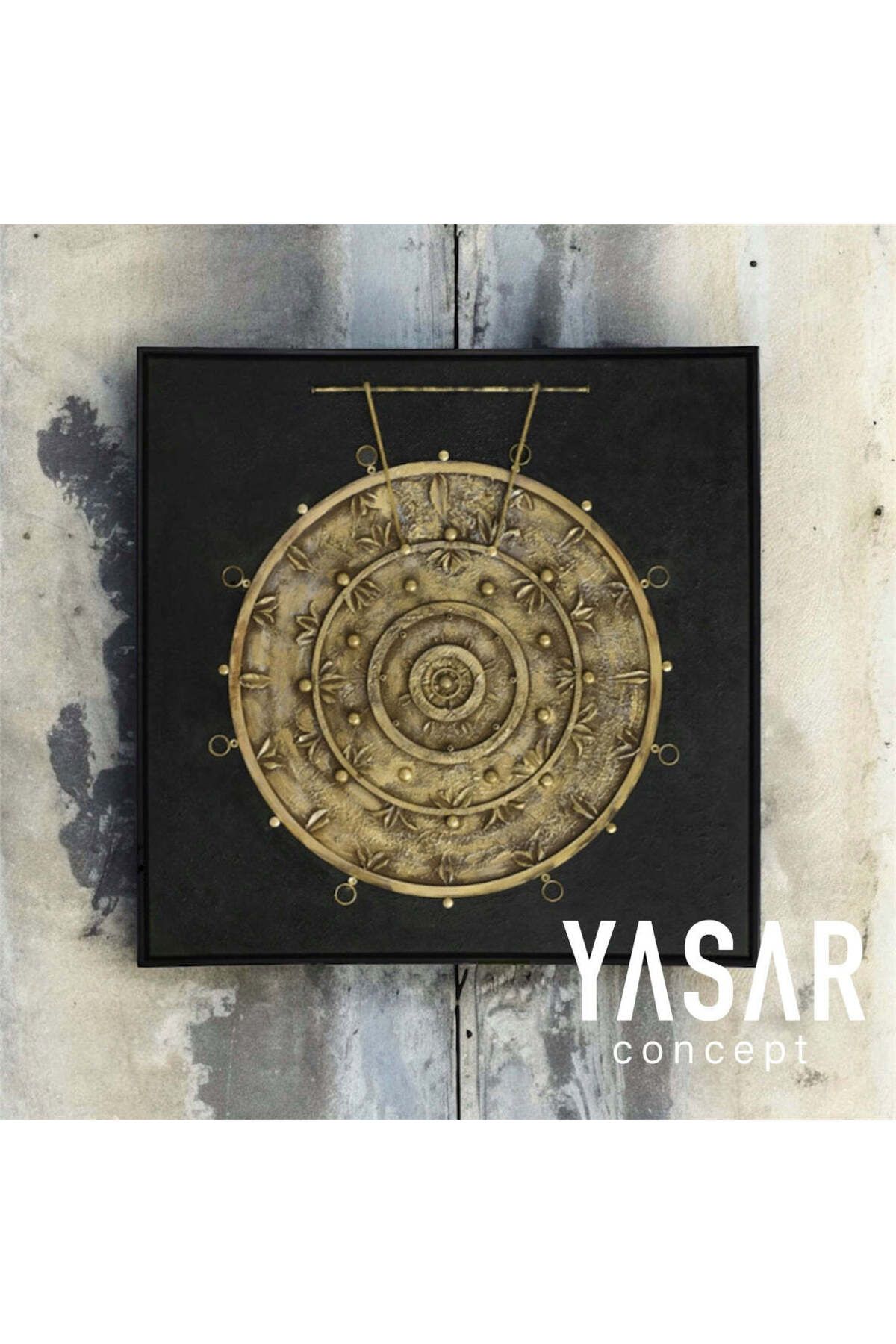 YSR CONCEPT Gilded Resonance El Yapımı Tablo