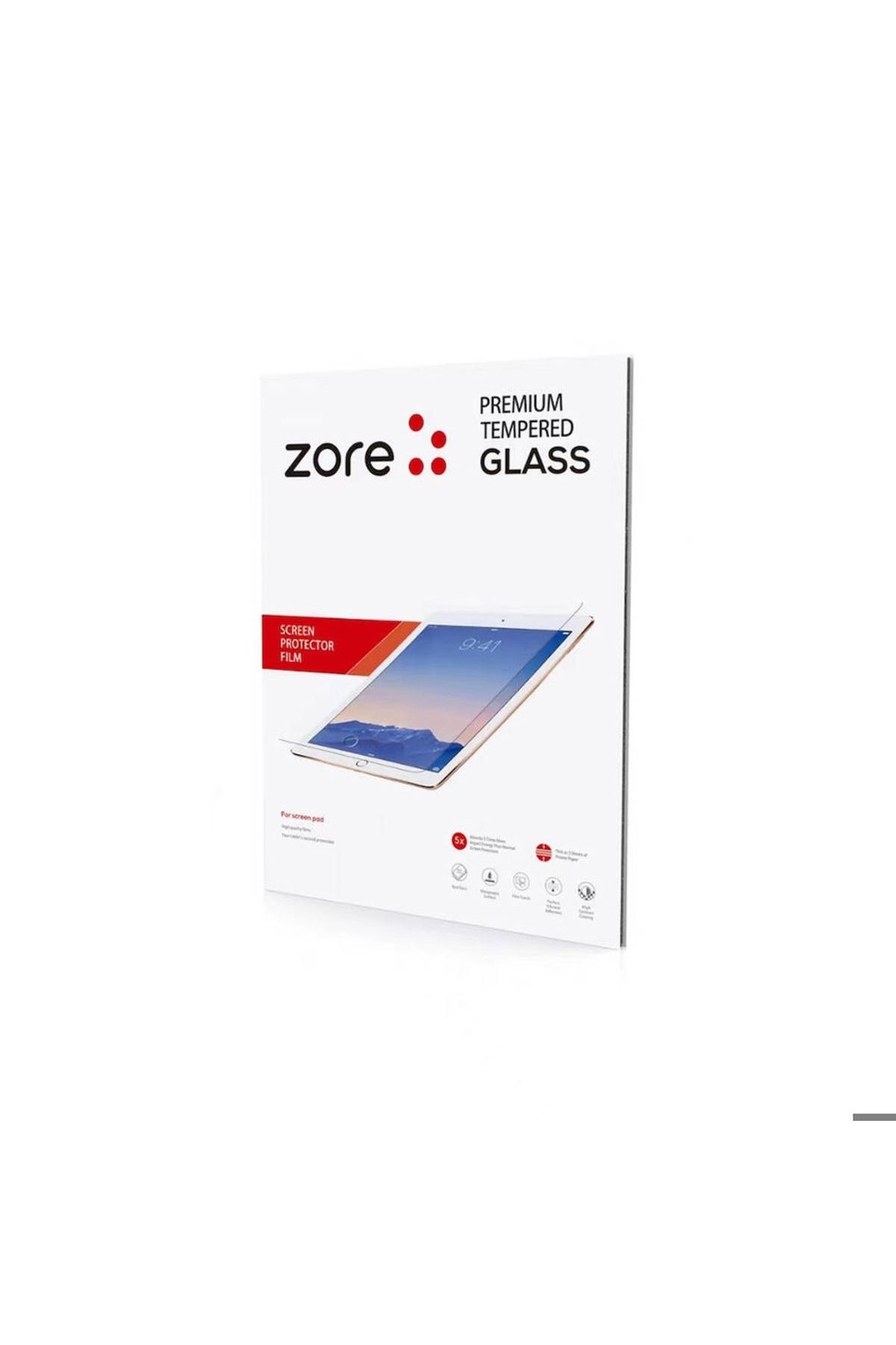 Megafox Teknoloji Samsung Galaxy Tab S9 FE Plus Uyumlu Tablet Temperli Cam Ekran Koruyucu