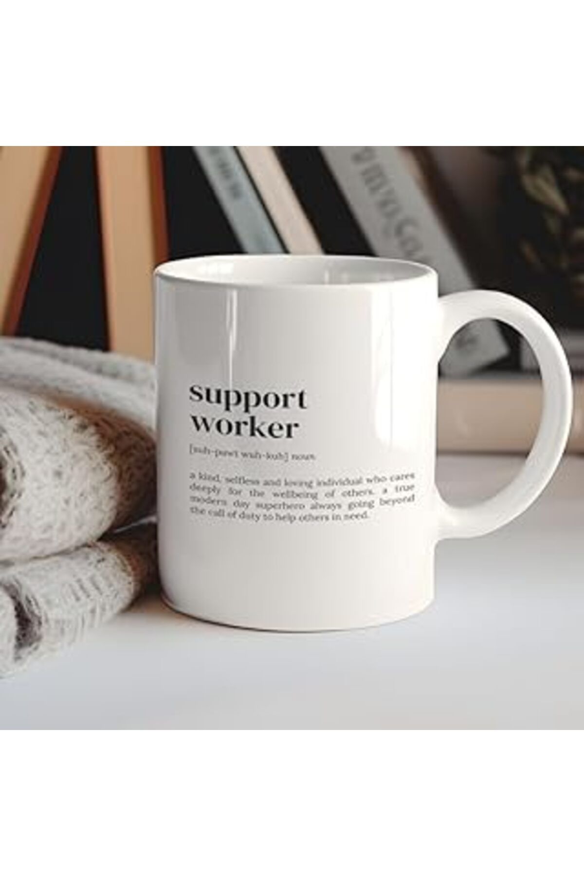 NETWORK ART Print Dore Kahve Kupa Destek Çalışanı Tanımı, Kahve Kupa, Destek Çalışanı İngilizce Kupa