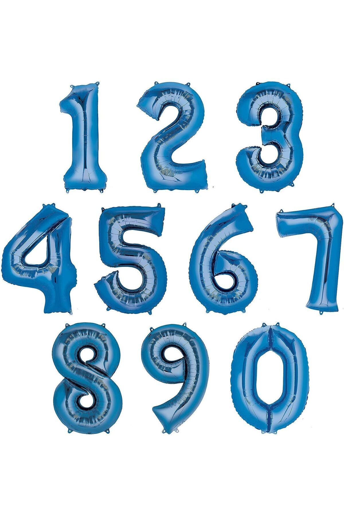 Partifest Büyük Boy Balonlu Okyanus Hayvanları 6 Yaş Doğum Günü Balon Set Deniz Canlıları Balon Set