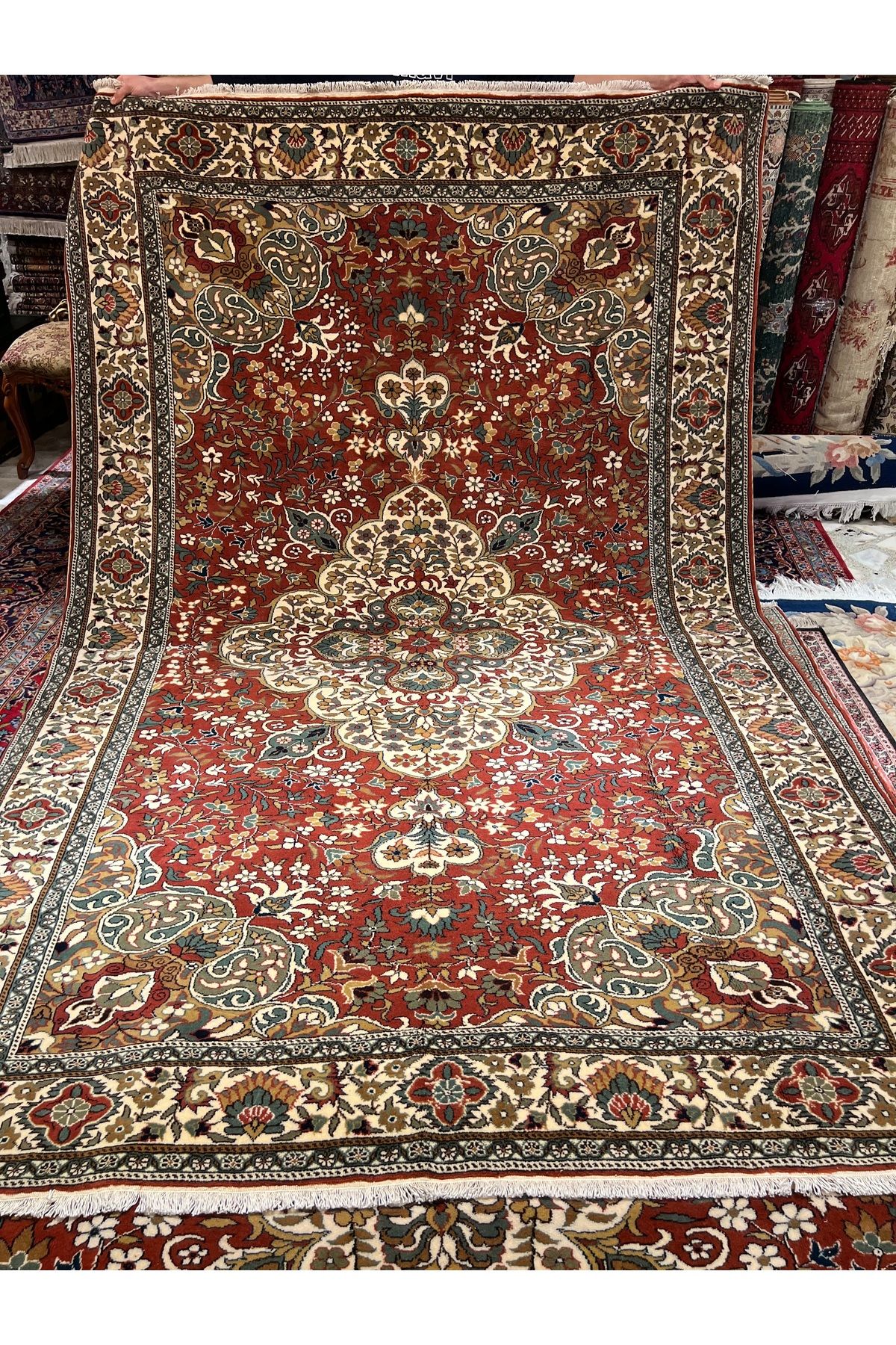 RD RAMAZAN DAĞ EL HALI SANATI El Dokuma Kayseri Hacılar Dokuması Birinci Sınıf Kalitesi Ebat 300x200