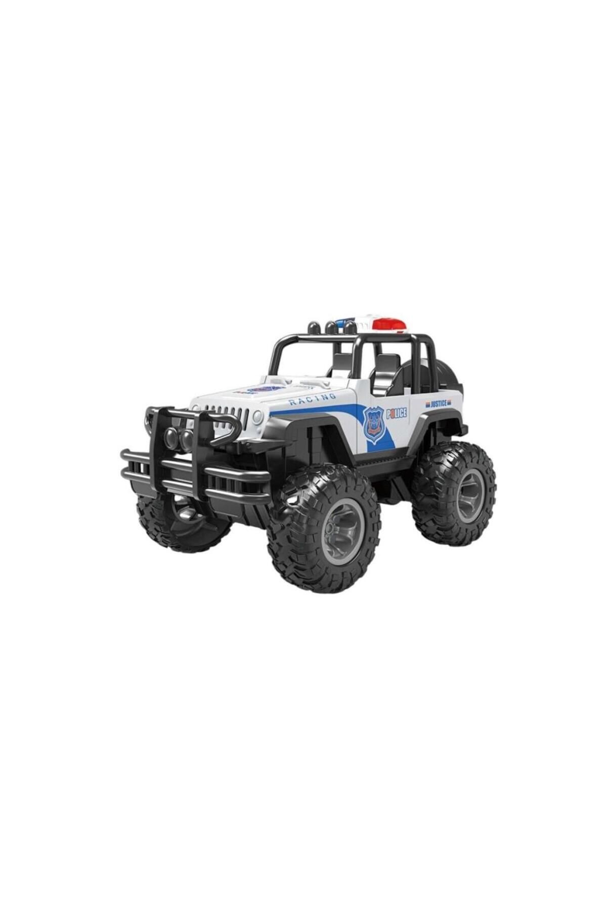 NW NessiWorld Nessiworld XFG-989-107 -Vardem Çek Bırak Üstü Açık Bigfoot Off-Road Polis Jeep