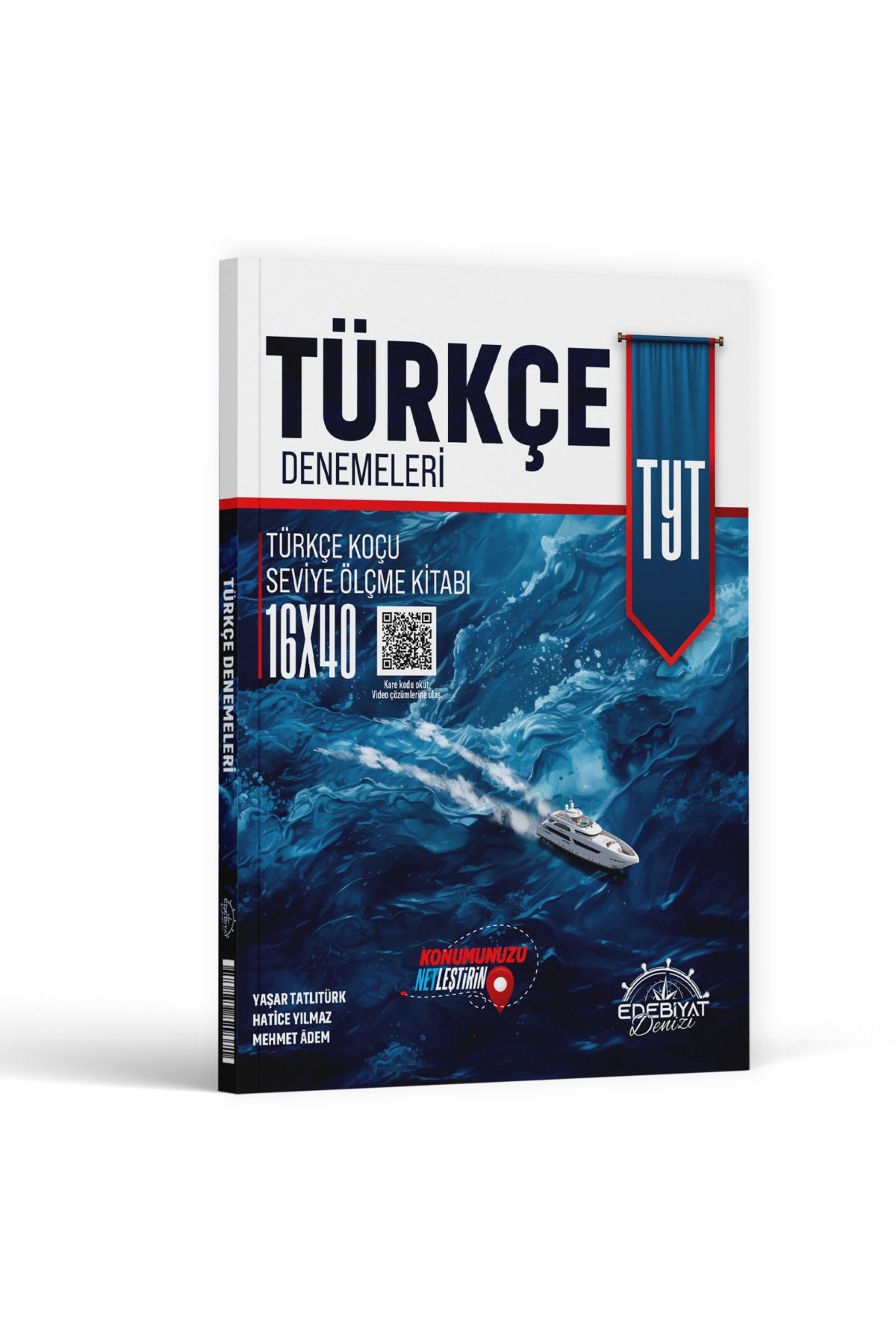 Yayın Denizi Yayınları Edebiyat Denizi TYT Türkçe 16 x 40 Branş Denemeleri