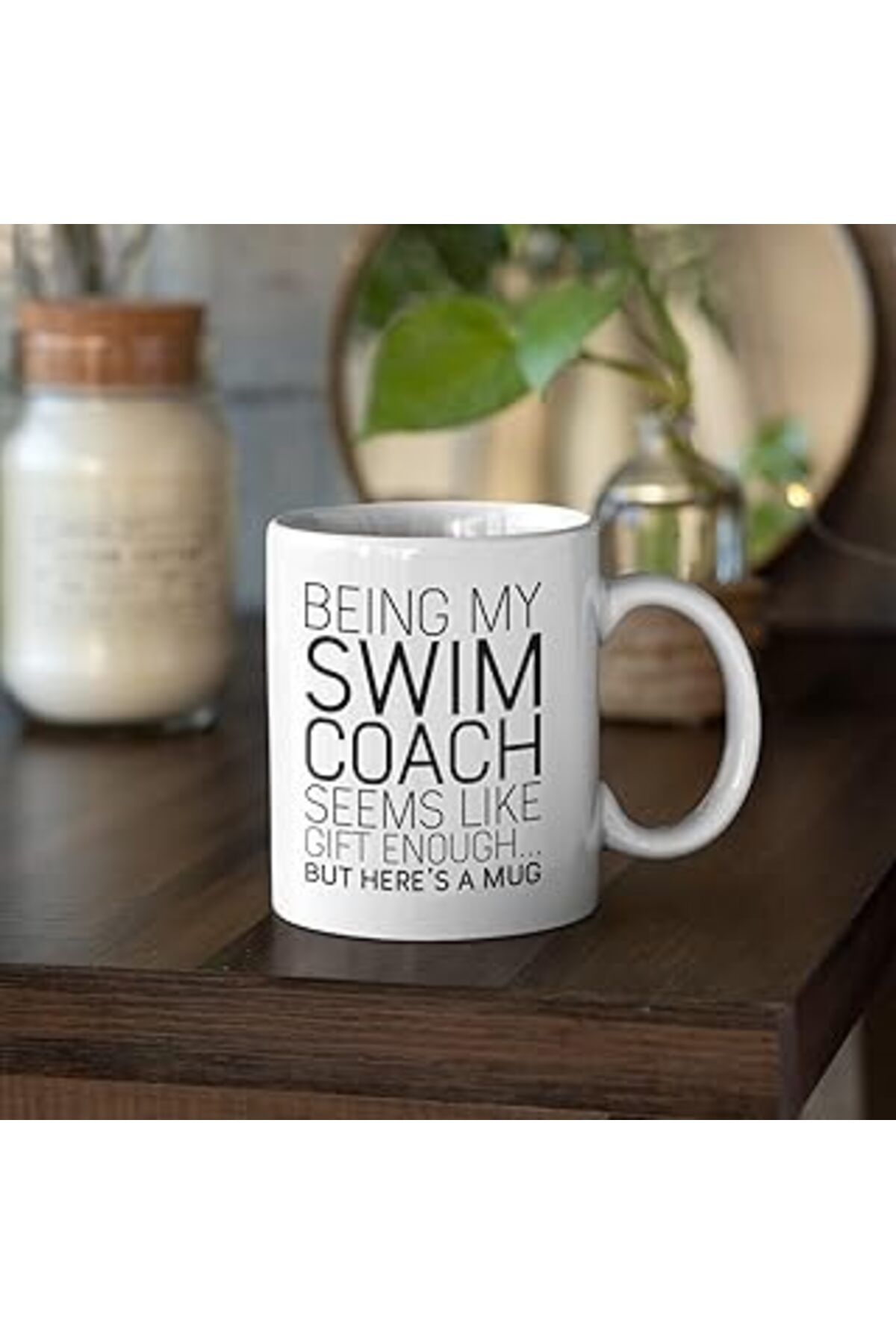 ASİTAN Print Dore Swim Coach Gifts, Swim Coach Mug, Thank You Gifts, Gift For Women, Gift For Men, Swimmin