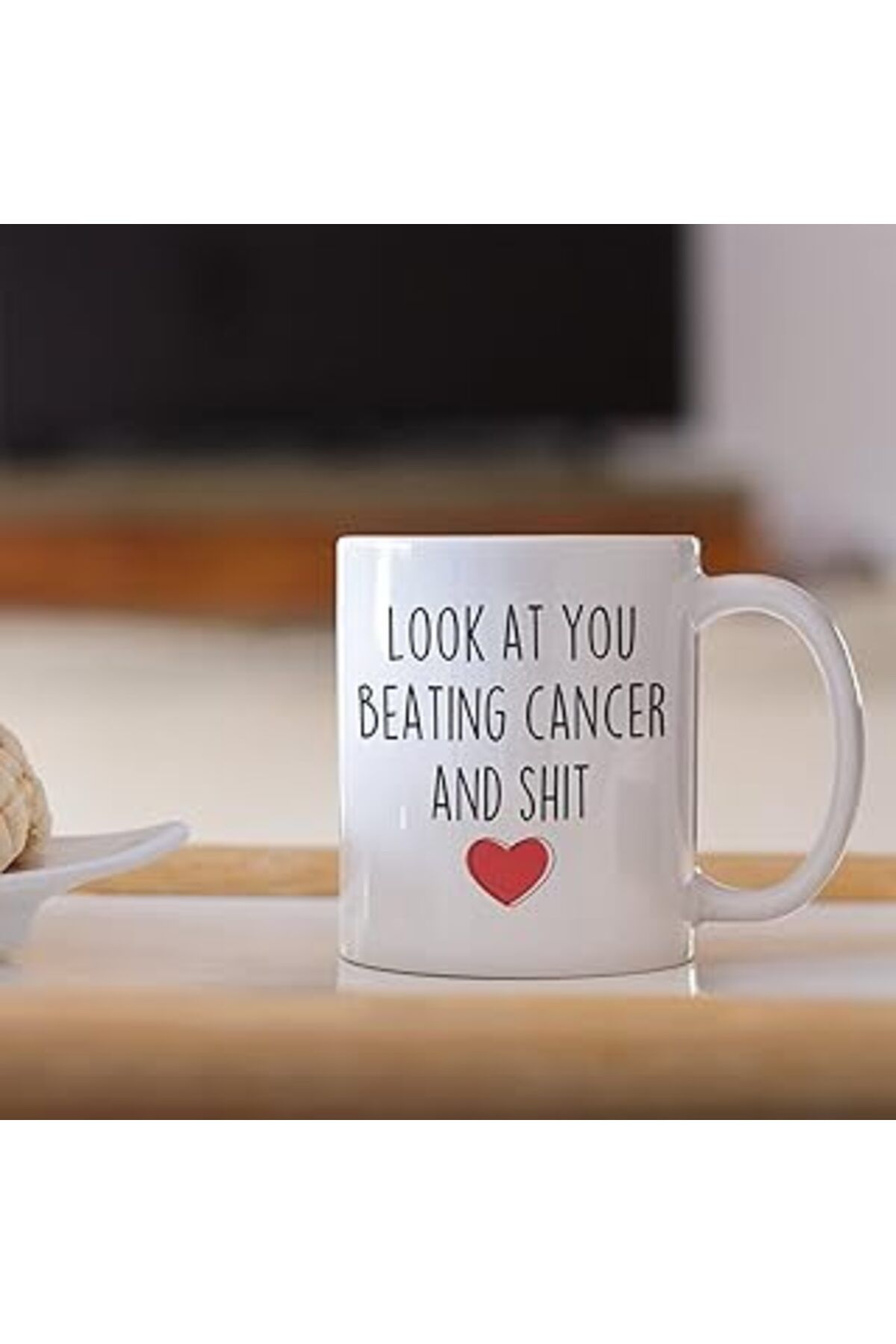 NETWORK ART Print Dore Cancer Survivor Gifts For Women, Gift For Men, Cancer Survivor Mug, Fuck Cancer, Beating