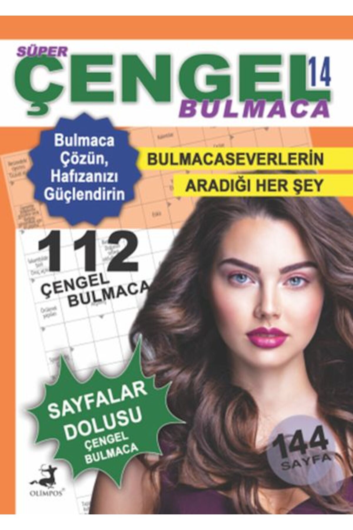 Olimpos Yayınları Süper Çengel Bulmaca- 14