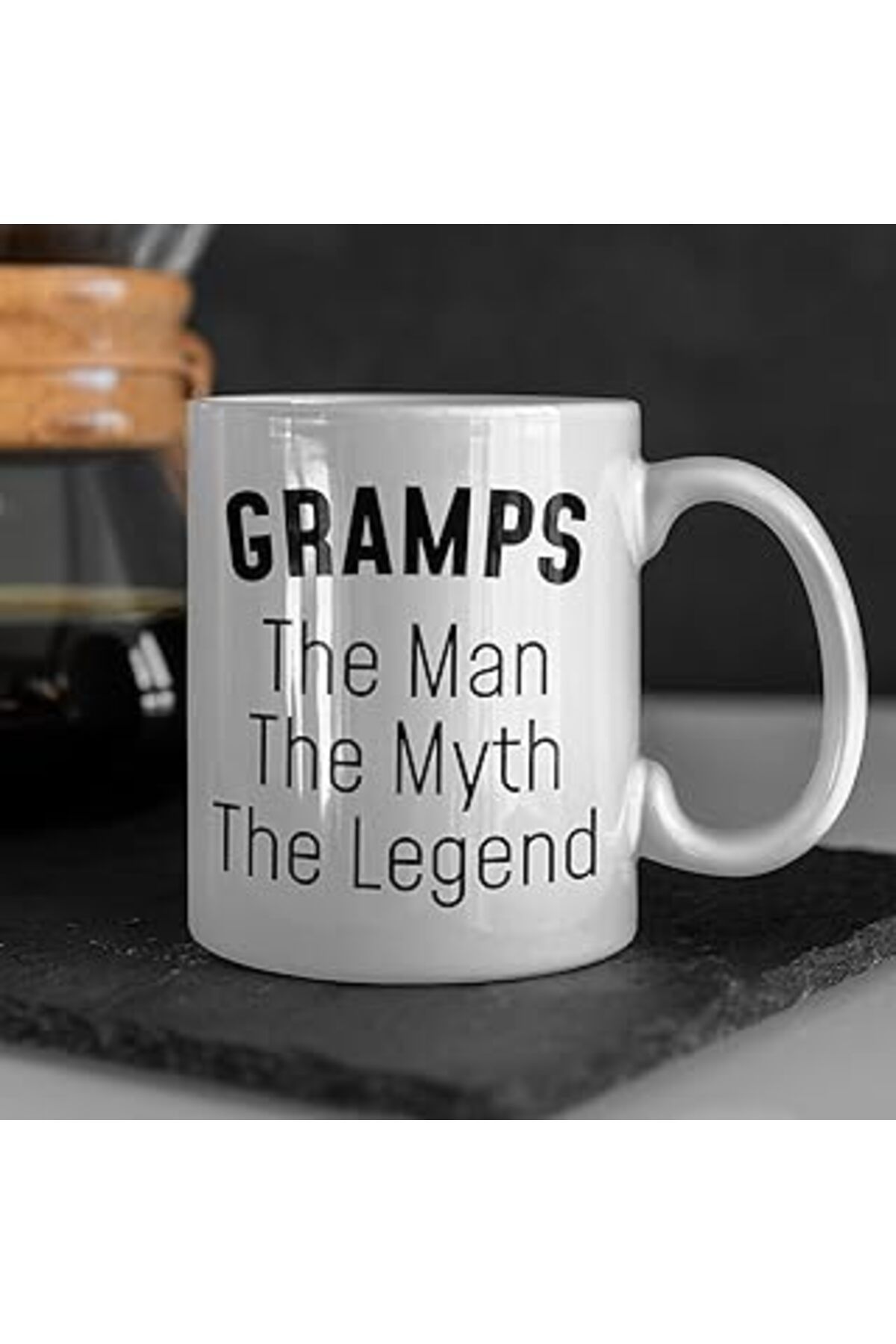 ASİTAN Print Dore Gramps Gifts Grandpa Christmas Gramps The Man The Myth The Legend Gifts For Gramps Gift