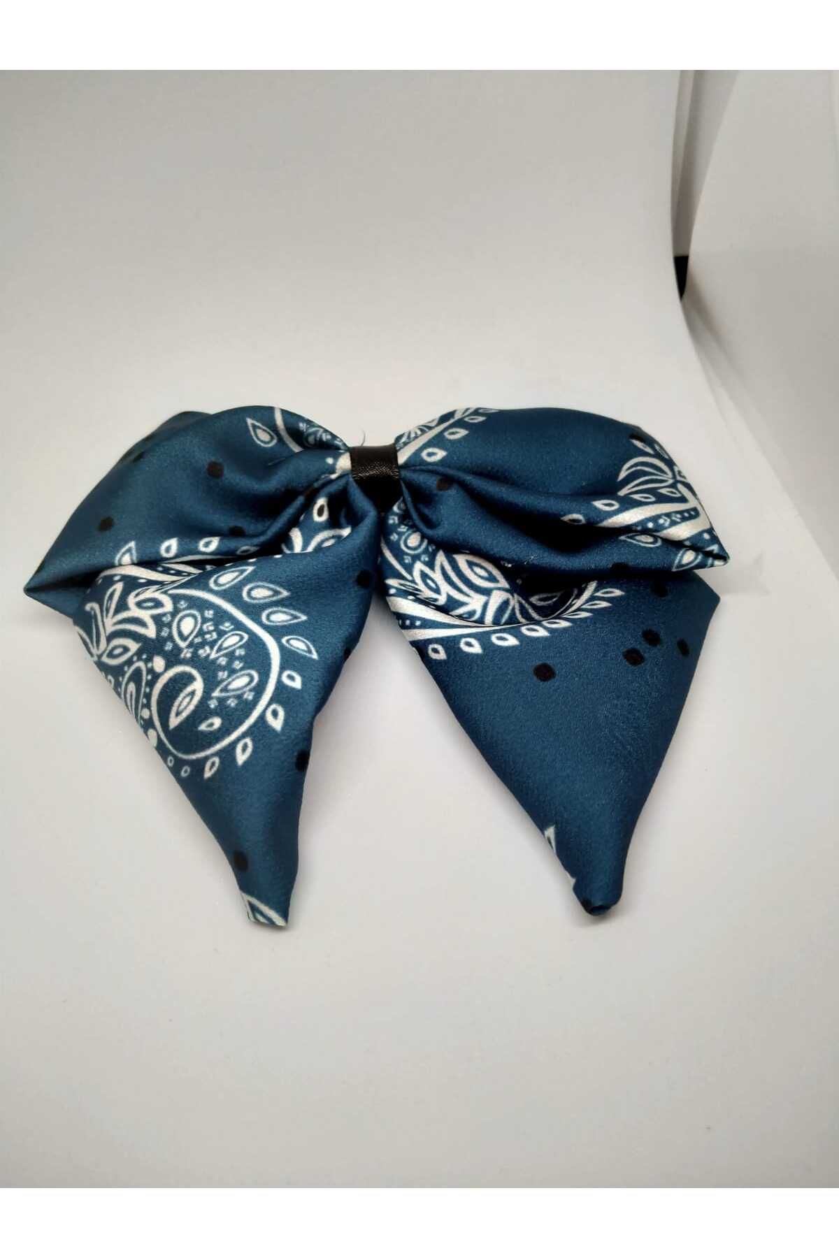 MODA rengarenk desenli fiyonk tokalar