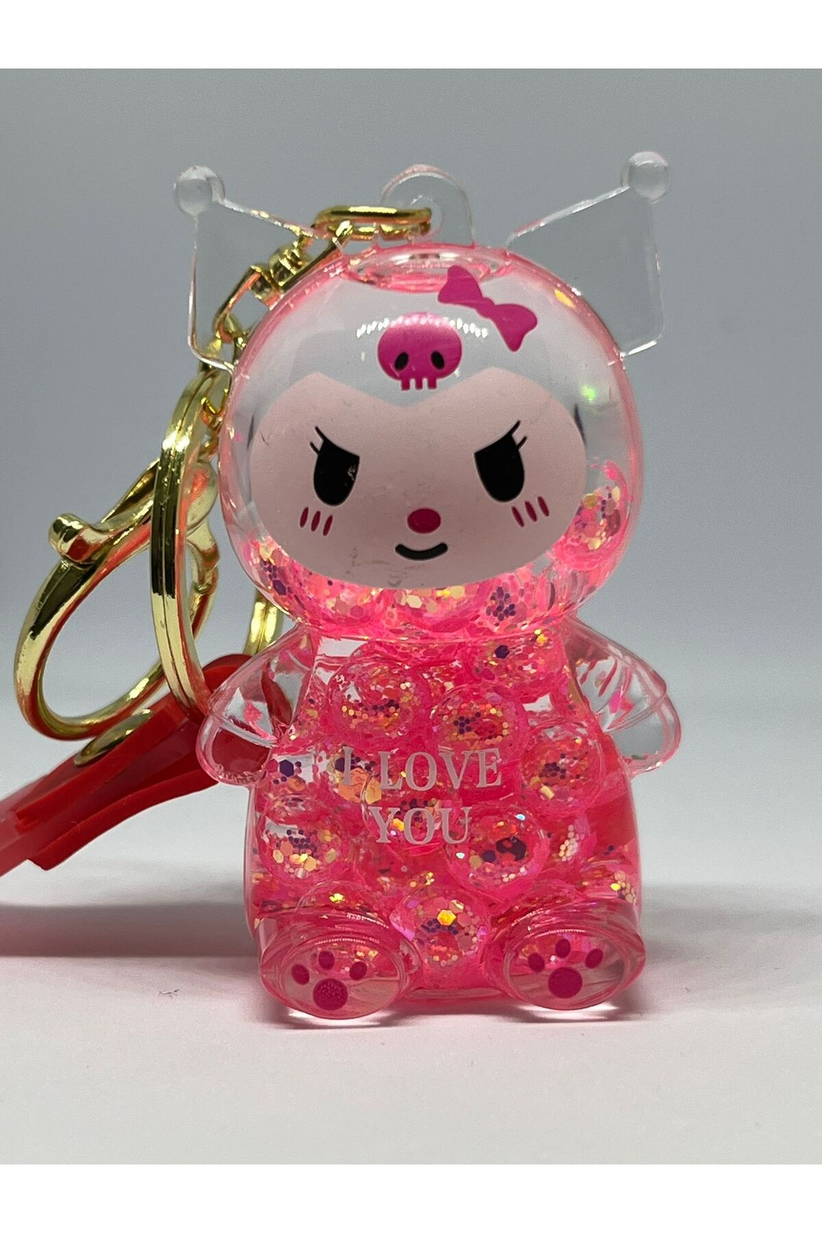 YASİNHOME PEMBE KUROMİ SULU ANAHTARLIK