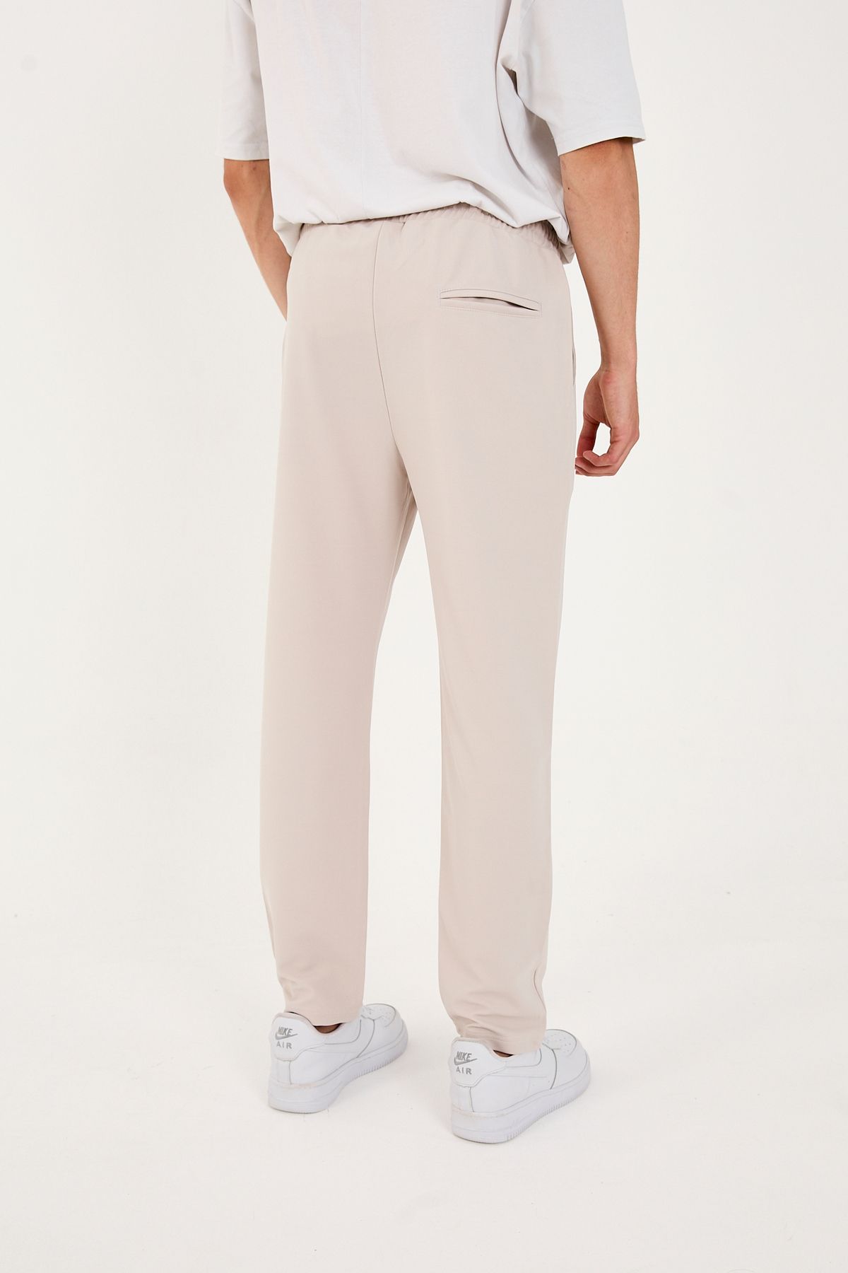 KAPHONE-Men's Straight Leg Trousers with Back Pocket 7