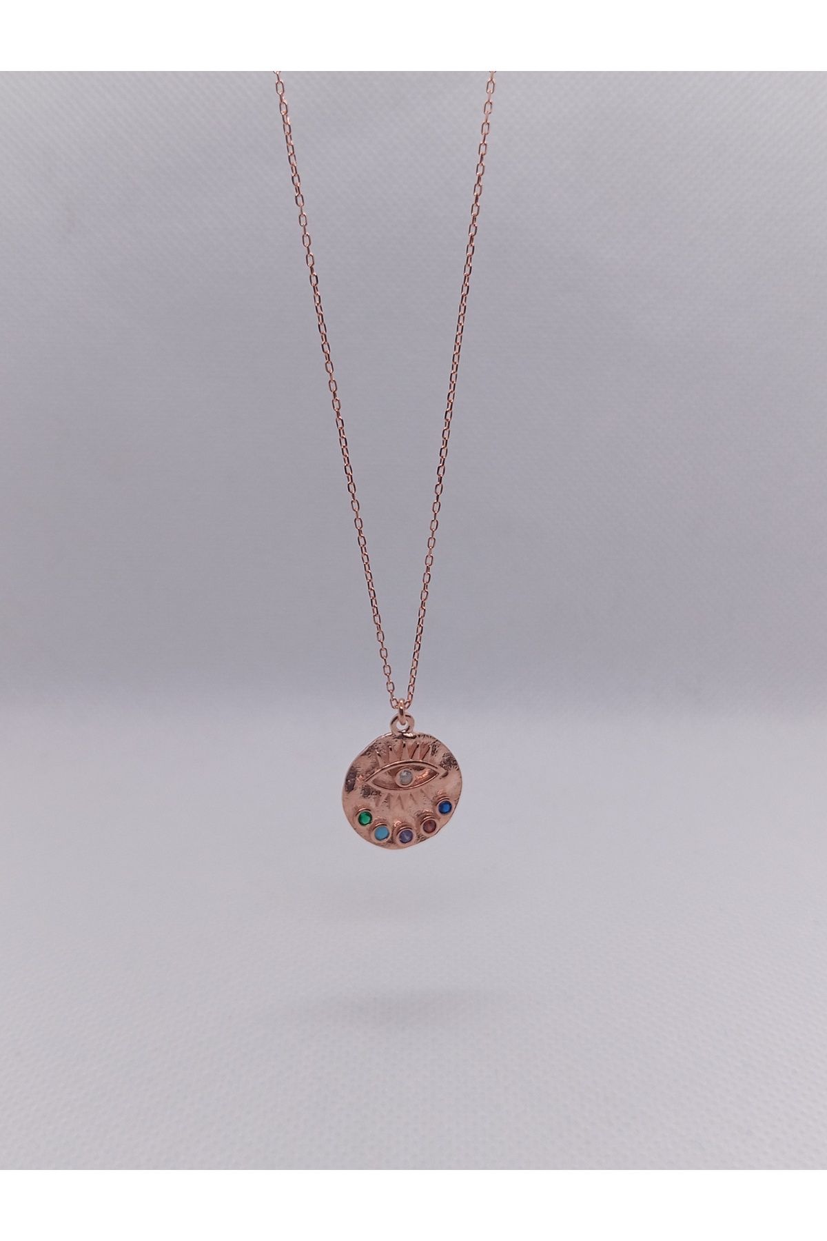 Kjewelry 925 Ayar Gümüş Ruh Gözü Kolye