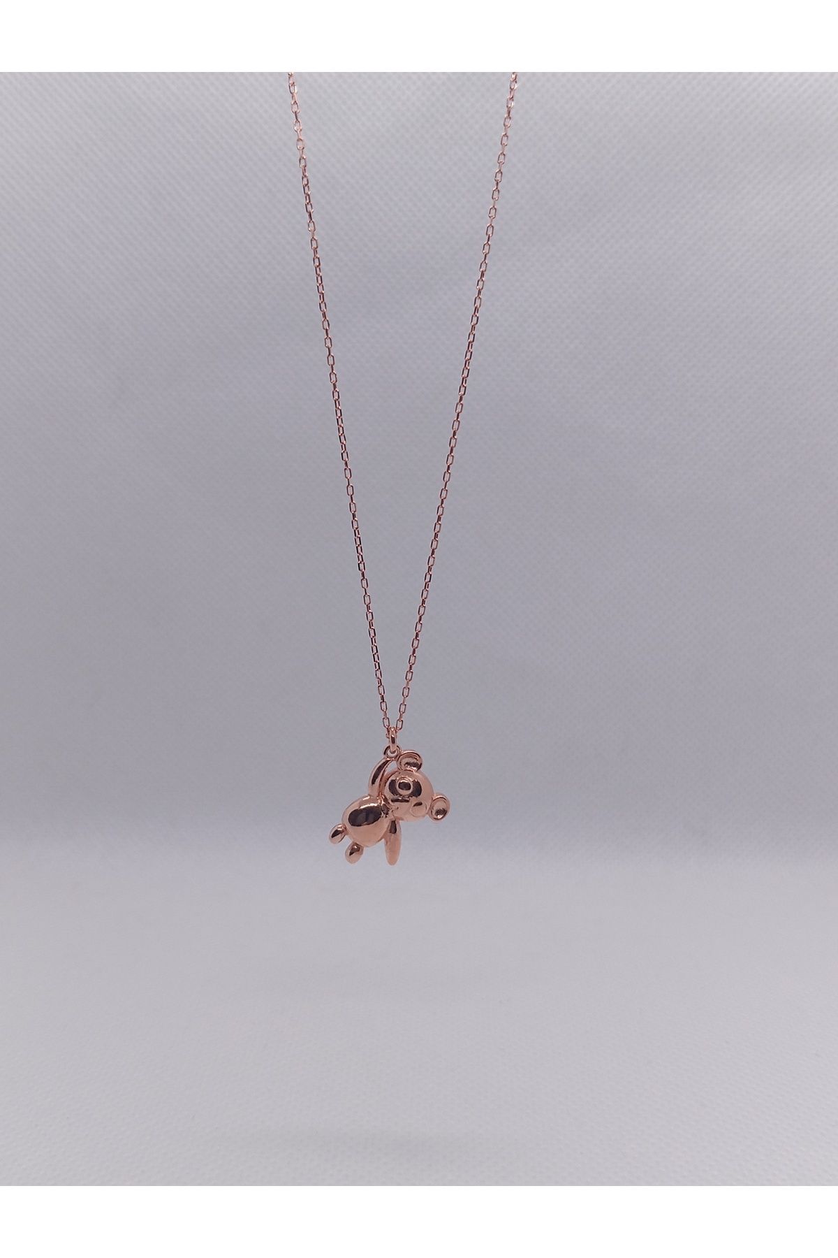 Kjewelry 925 Ayar Gümüş Ayıcık Kolye