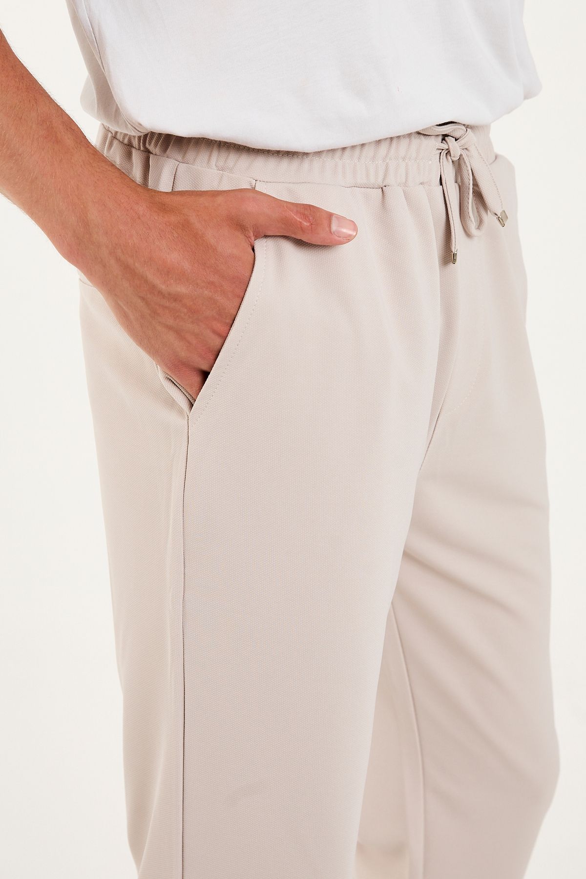 KAPHONE-Men's Straight Leg Trousers with Back Pocket 8