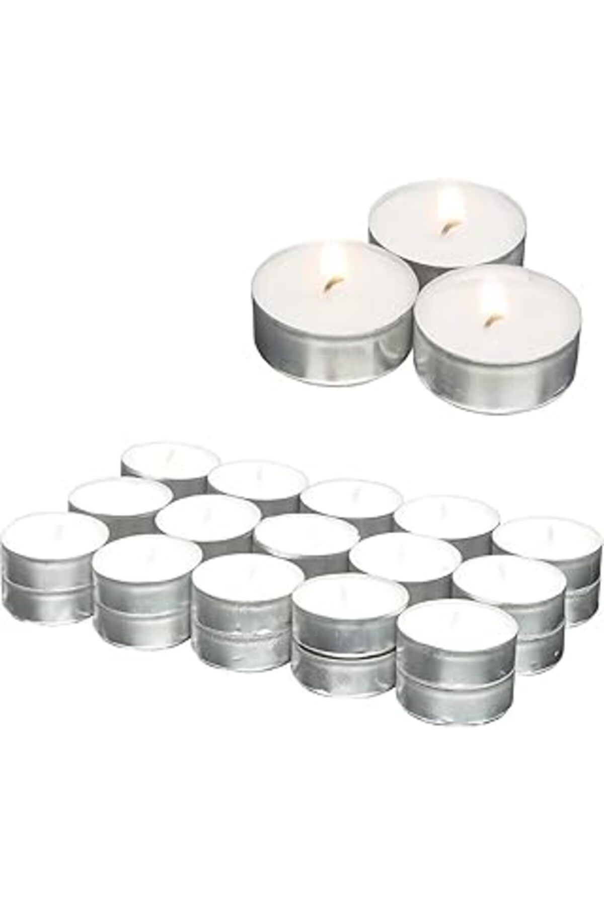 NETWORK ART Orret Home Tealight Mum Seti, Para Mum, Çaydanlık Mumu, Dekorasyon Ve Özel Günler Için Fondü Kokulu