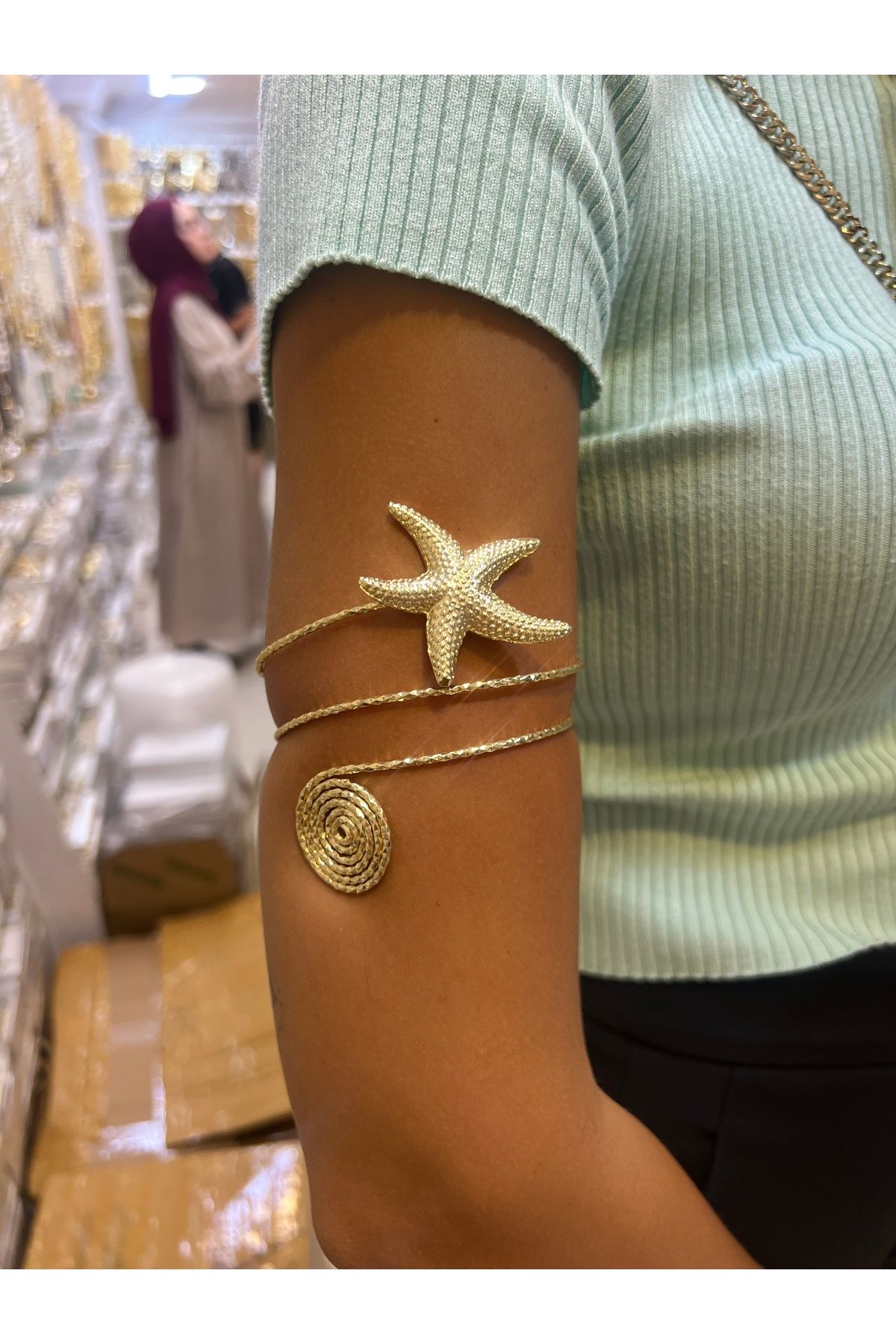 shop Deniz Yıldızı Arm Cuff Üst Kol Kelepçesi