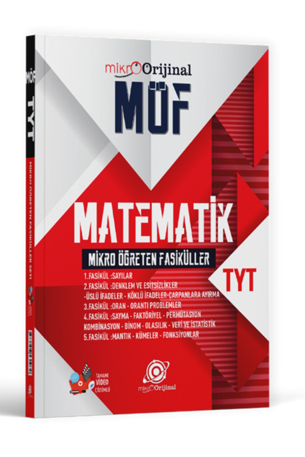 Orijinal Yayınları TYT Orijinal Mikro Matematik MÖF Mikro Öğreten Fasiküller Set
