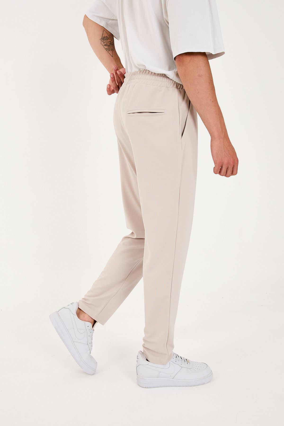 KAPHONE-Men's Straight Leg Trousers with Back Pocket 6