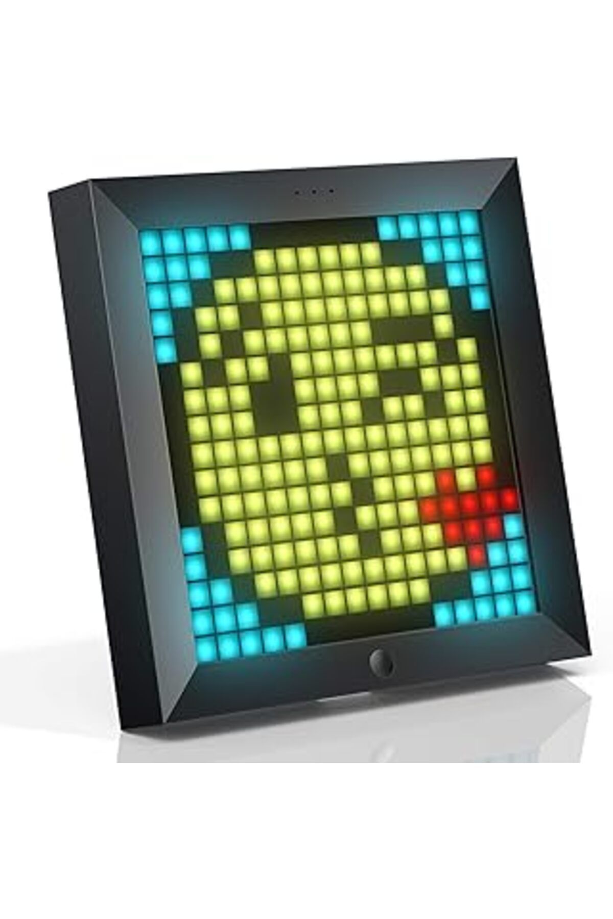 NETWORK ART Divoom Pixoo - 16X16 Led Ekranlı Pixel Art Dijital Resim Çerçevesi App Kontrolü - Oyun Odası Ve Kom