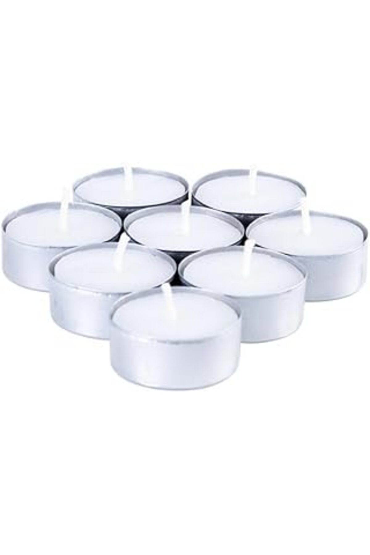 NETWORK ART 8 Adet Beyaz Tealight Suda Yüzen Restoran Cafe Bar Sarı Mavi Kırmızı Pembe Renk Yuvarlak Tea Light