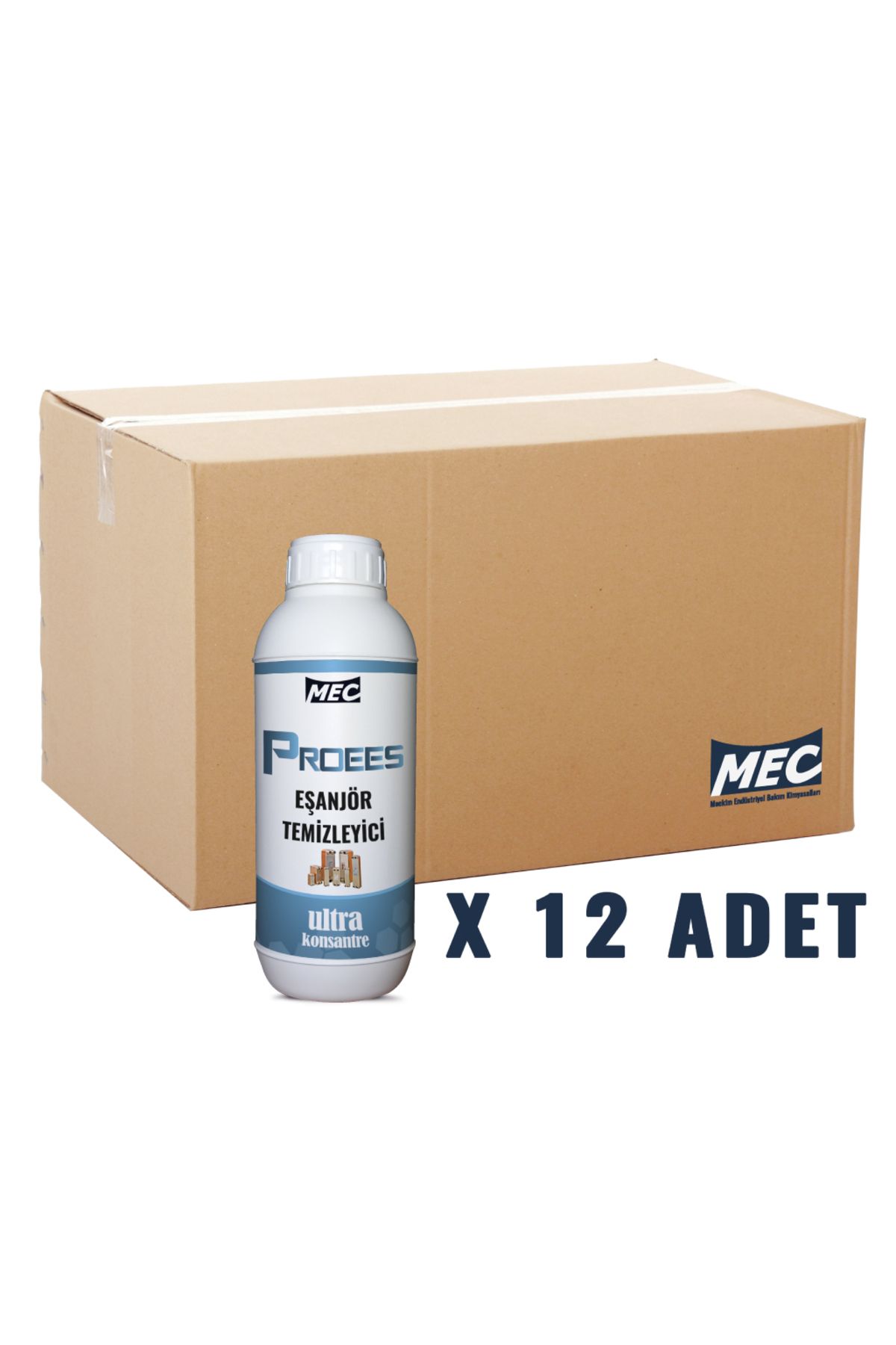 MECKİM Eşanjör Temizleyici Proees 1L x 12 Adet
