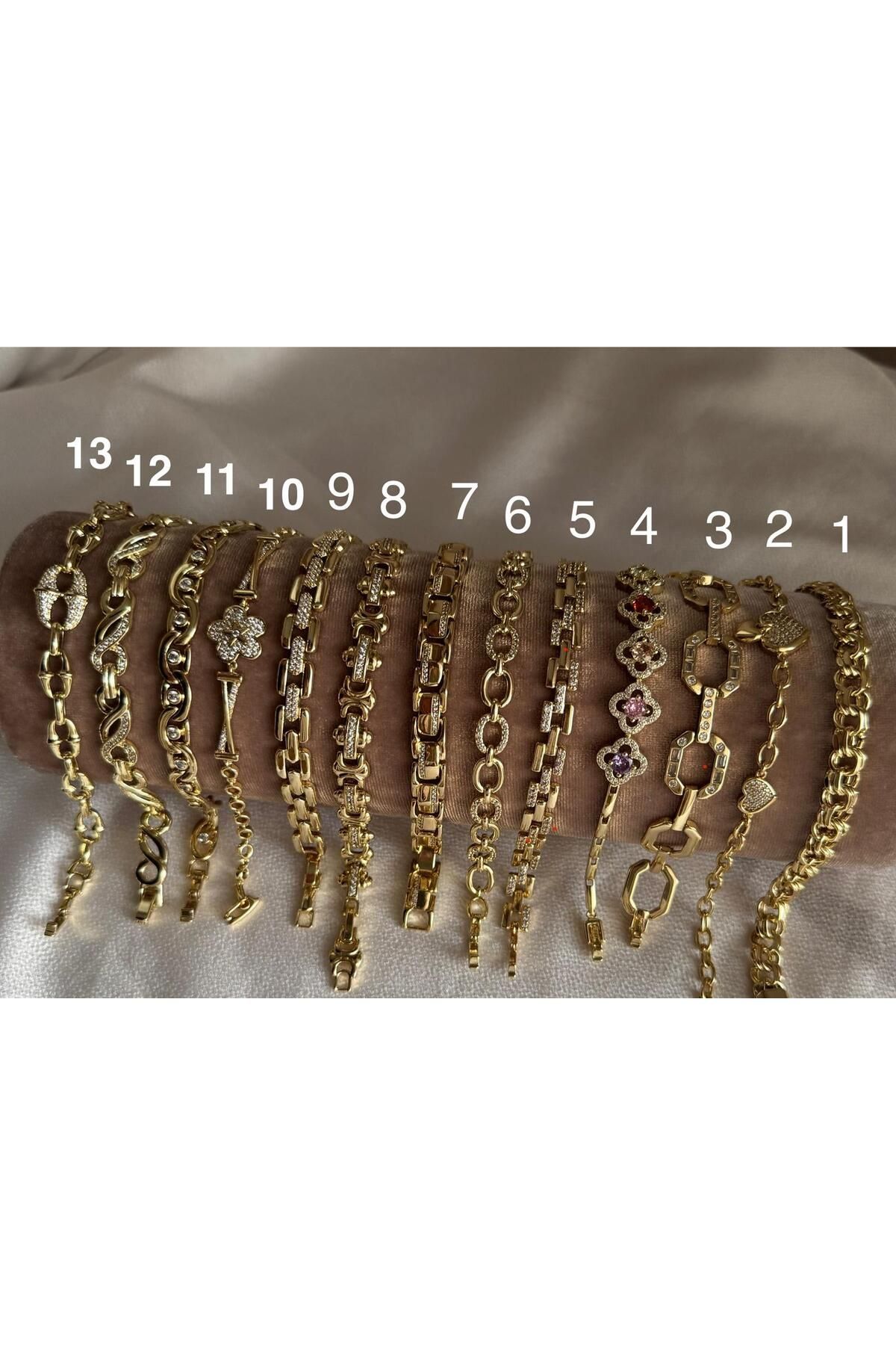 XUPING JEWELRY Çelik Gold Bileklik