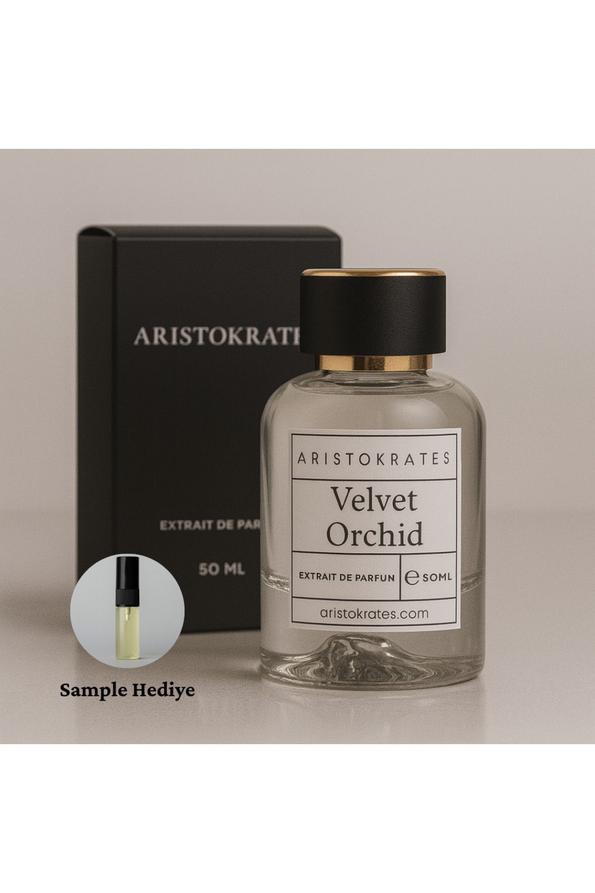 Aristokrates Velvet Orchid Kadın Parfüm – Siyah Orkide ve Rom ile Geceye Egzotik Zarafet