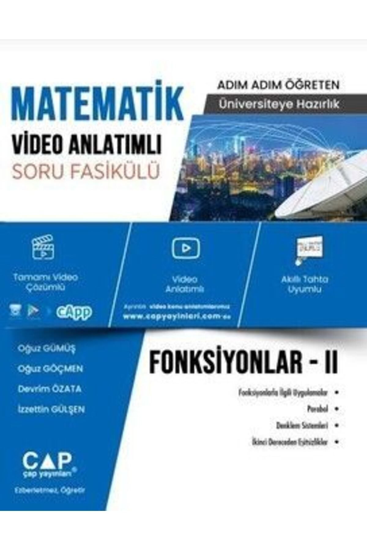 Evrensel İletişim Yayınları Yayınları Matematik Fonksiyonlar 2 Video Anlatımlı Soru Fasikülü - 2023
