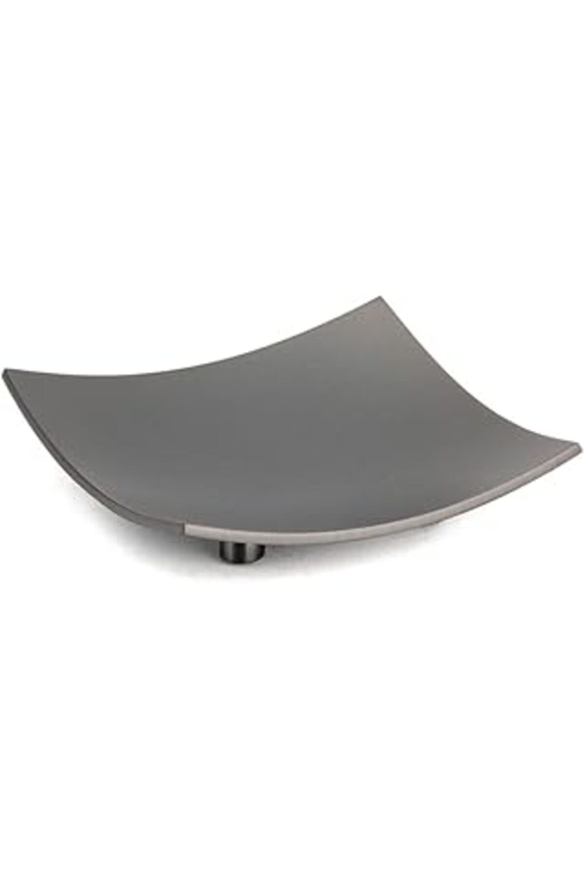 ASİTAN System Tezgah Üstü Katı Sabunluk Füme Renk 27X115X115 Mm Füme Tek Ebat Ba2014 008 Bbn