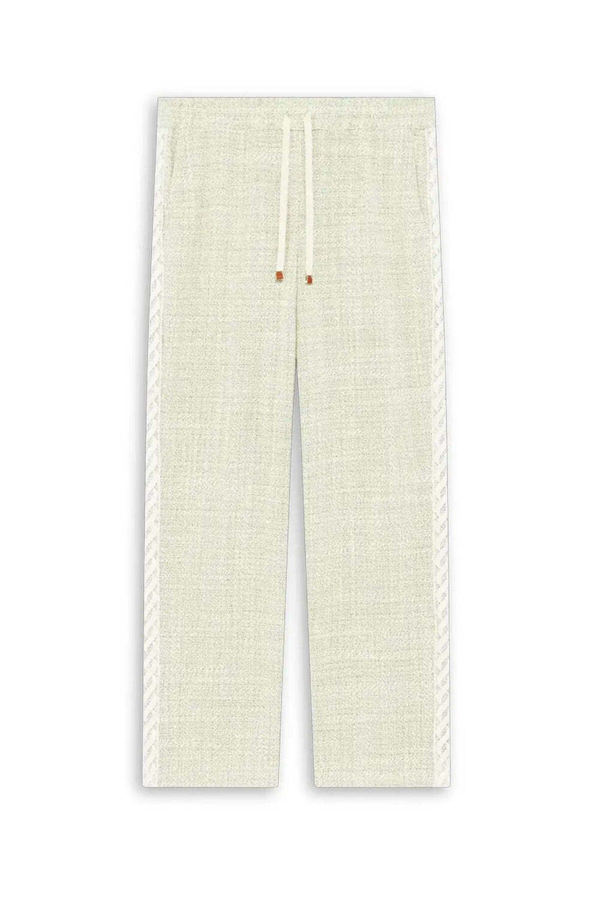 American Rag Cie Şık Le Pantalon Tweed Pantolon - Hafif Yeşil, Elastik Bel, İtalyan Cepler